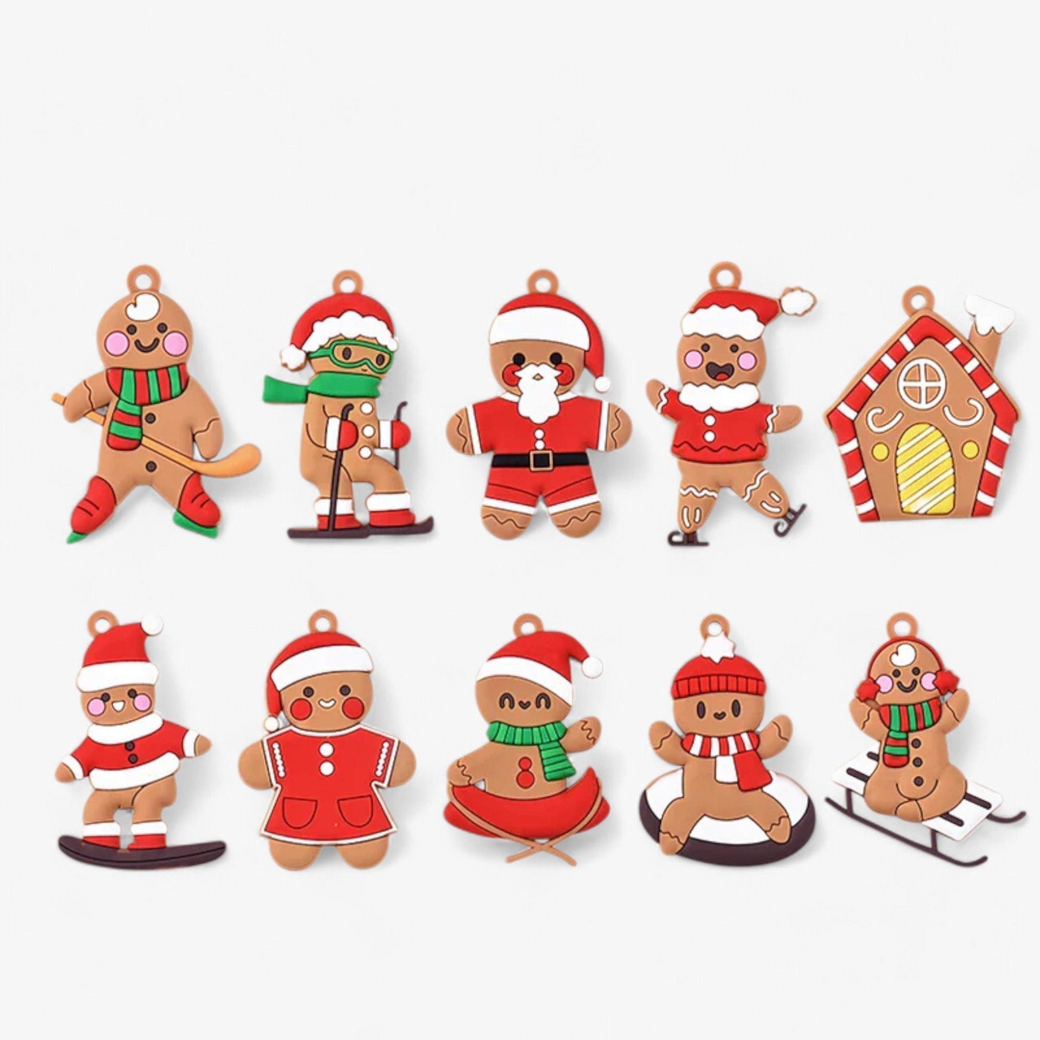 Ingwerglocke | Festlig dekoration til træet - 20 stykker - christmas - {{ product_tags }