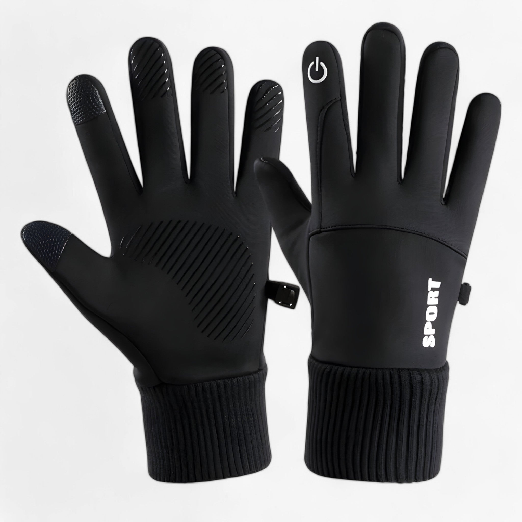 Lucas | Vinter Vandtætte Handsker - Varme, Greb & Touchscreen - Sort - winter - {{ product_tags }
