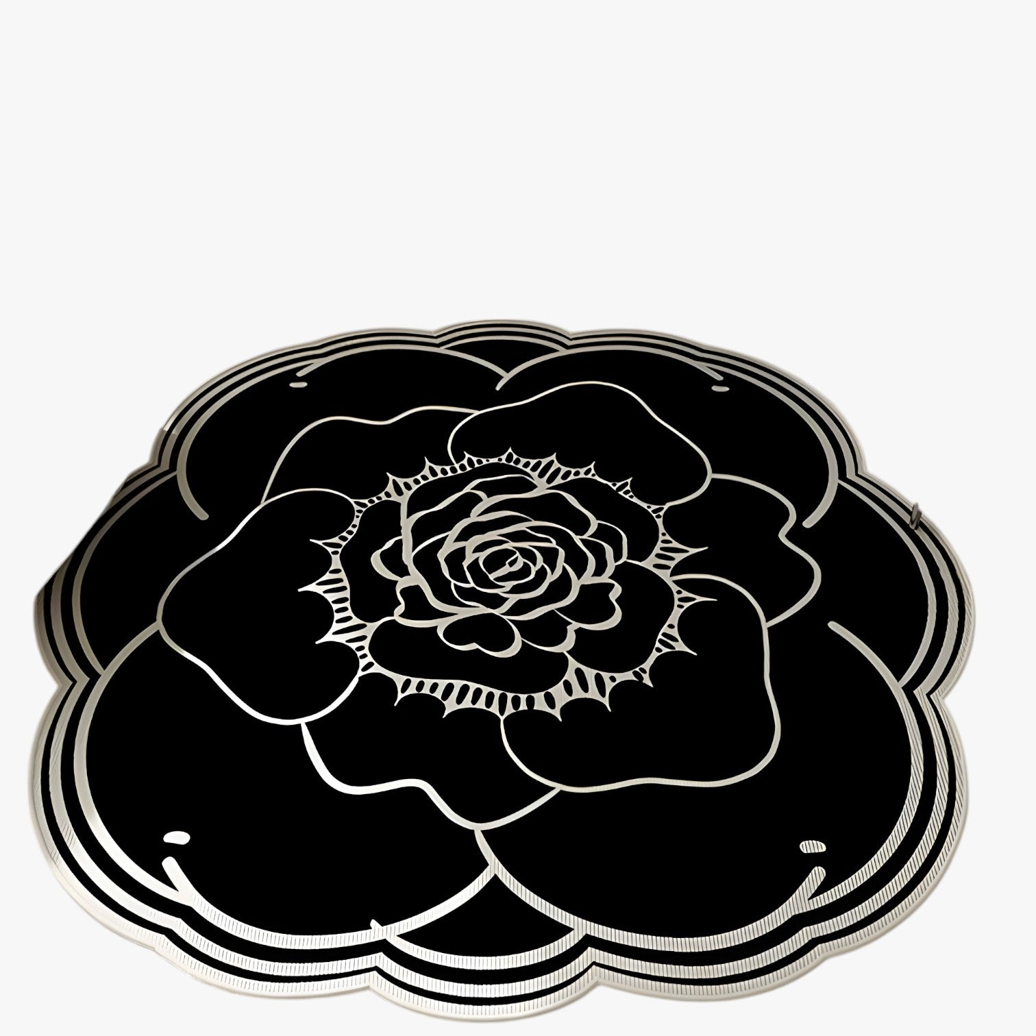 Frostine | Blomsterkrystal Gulvtæppe – Blødt, Stilfuldt & Antiskrid - - house & garden - {{ product_tags }