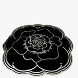 Frostine | Floral Crystal Rug - Soft, Stylish & Non-Slip