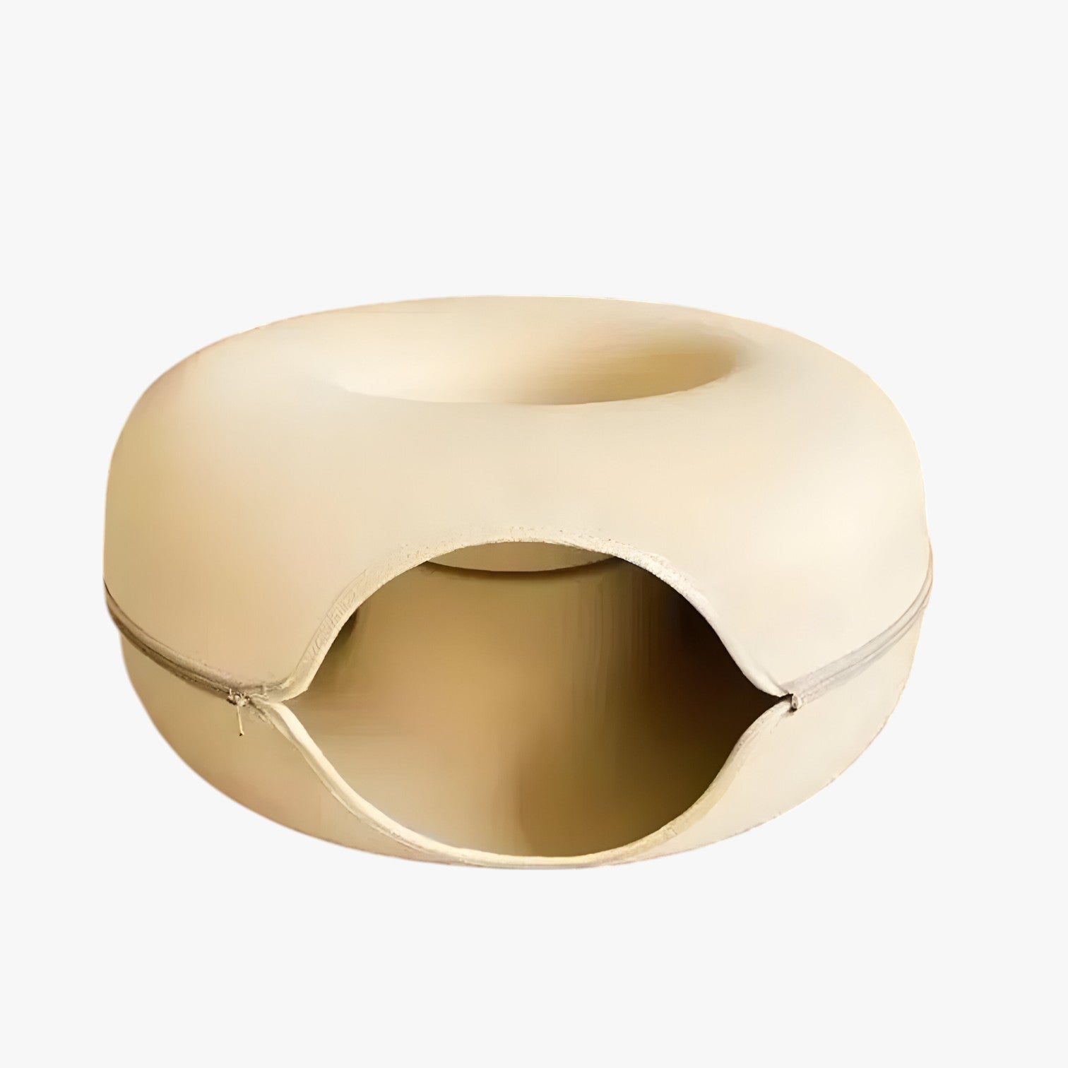 Maggie | Skønt interaktivt kattebed: lege, slappe af og opdage - Khaki - other - {{ product_tags }