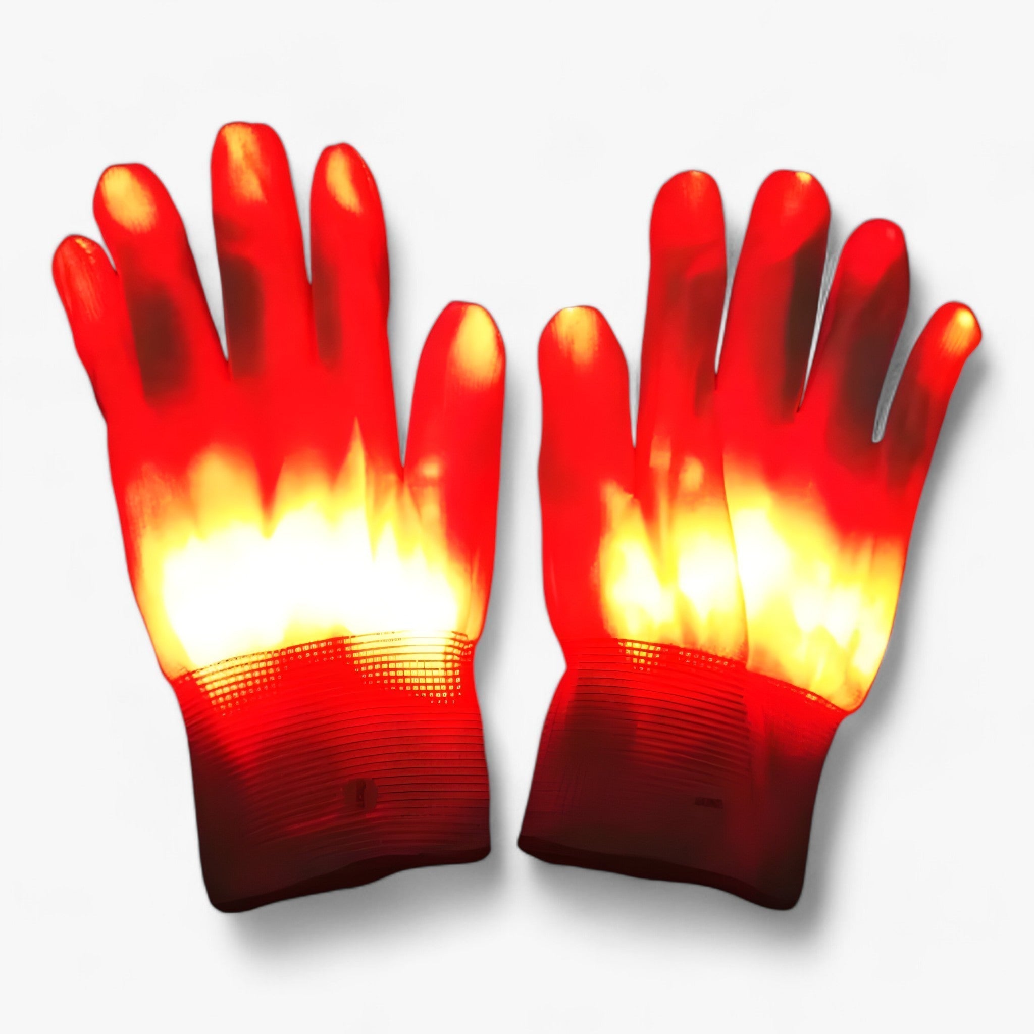 Victor | Latex hovedskeletmaske Halloween - skeletteffekt til udklædning og dekoration - LED-handsker 21 - other - {{ product_tags }