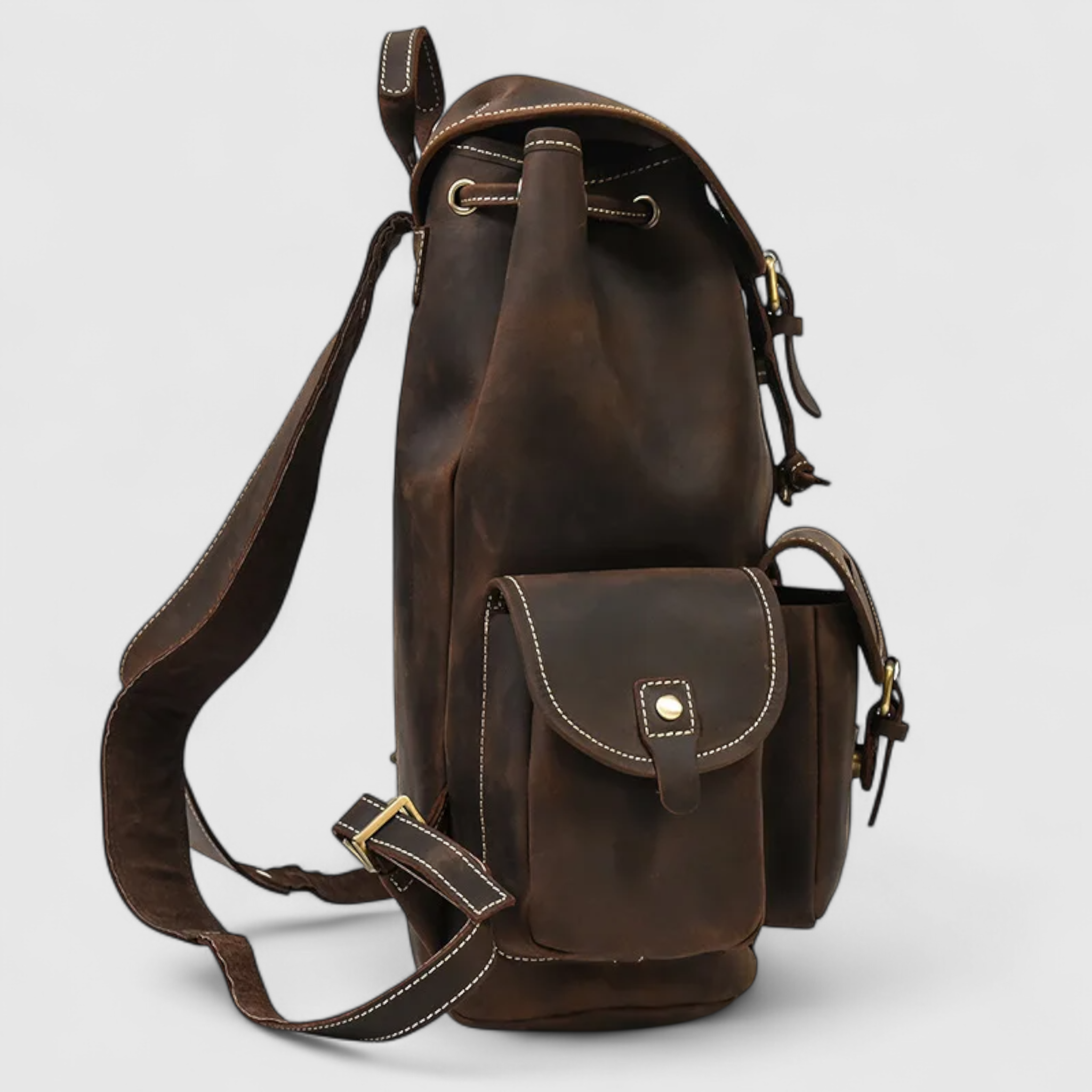 Kingston| Rygsæk i garvet læder - - bags - {{ product_tags }