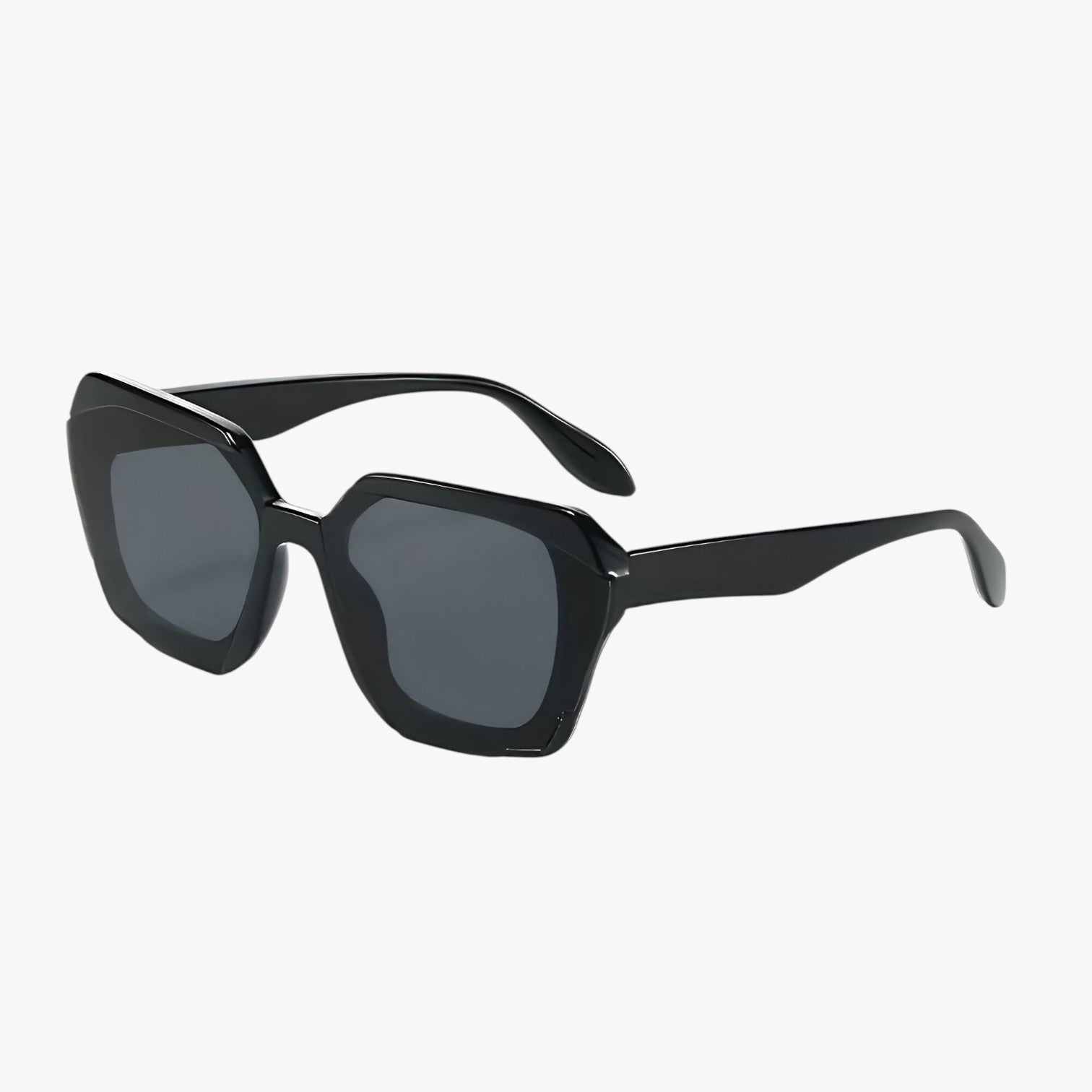 Valerie | Kvinde solbriller med firkantede gradient glas - Sort - women's fashion - {{ product_tags }