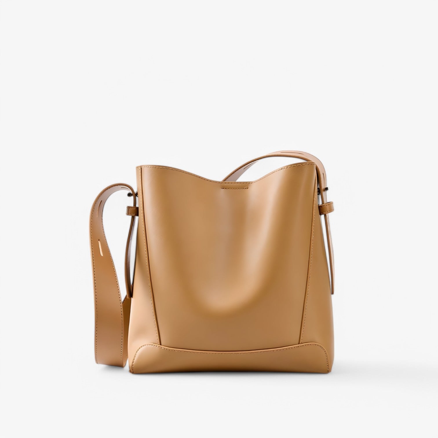 Hilda | Stilfuldt læder skuldertaske – Rummelig og elegant - - bags - {{ product_tags }