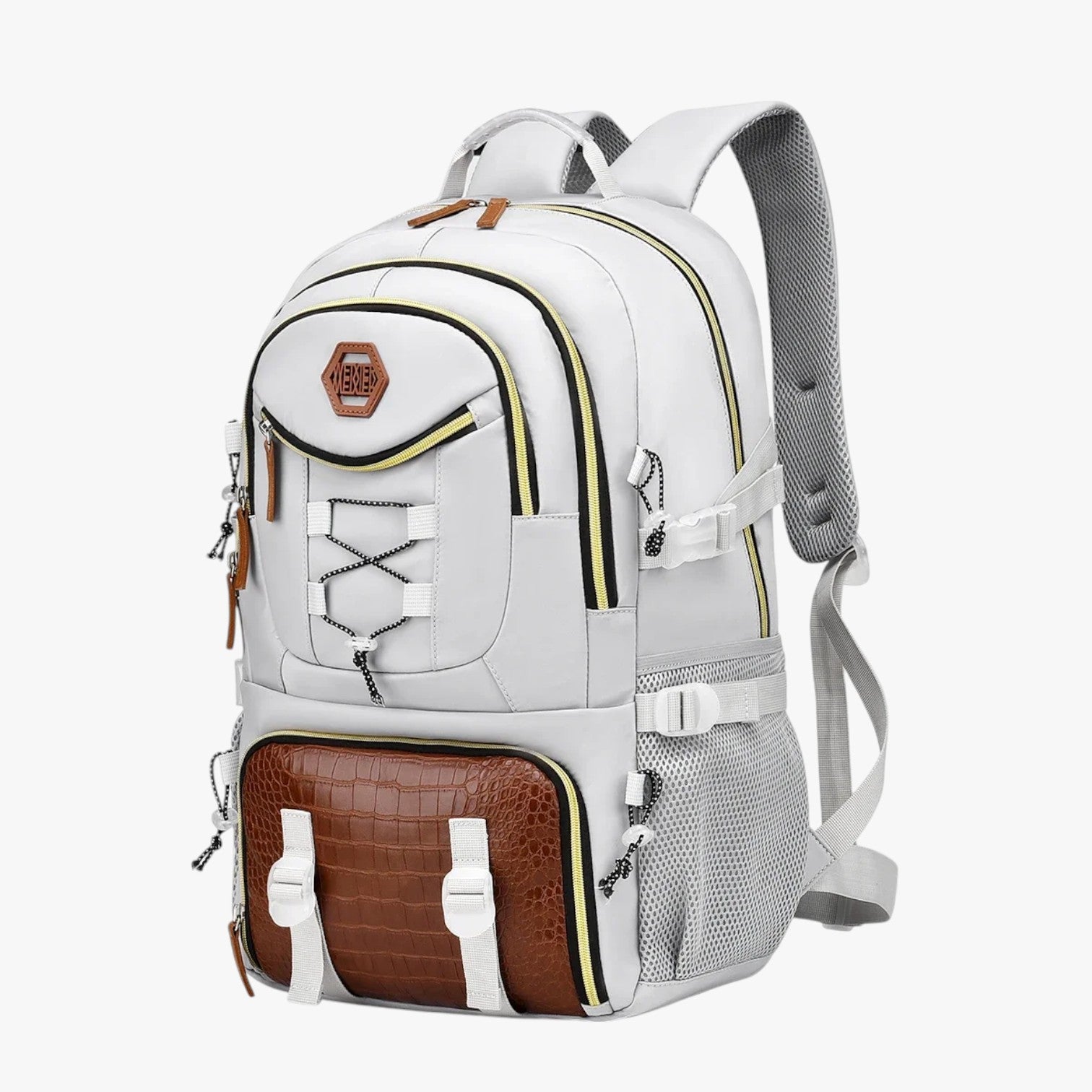 Matias | Tyverisikret Laptop Rygsæk 17” til Arbejde & Rejse - HVID - bags - {{ product_tags }