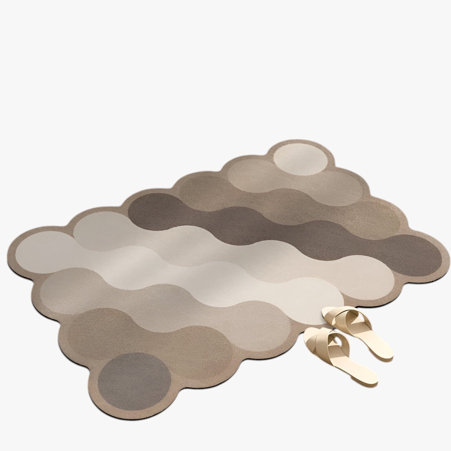 Danica | Luksus Diatomit Bade måtte – Hurtig tørring & Antiskrid Komfort - Stil 1 - house & garden - {{ product_tags }