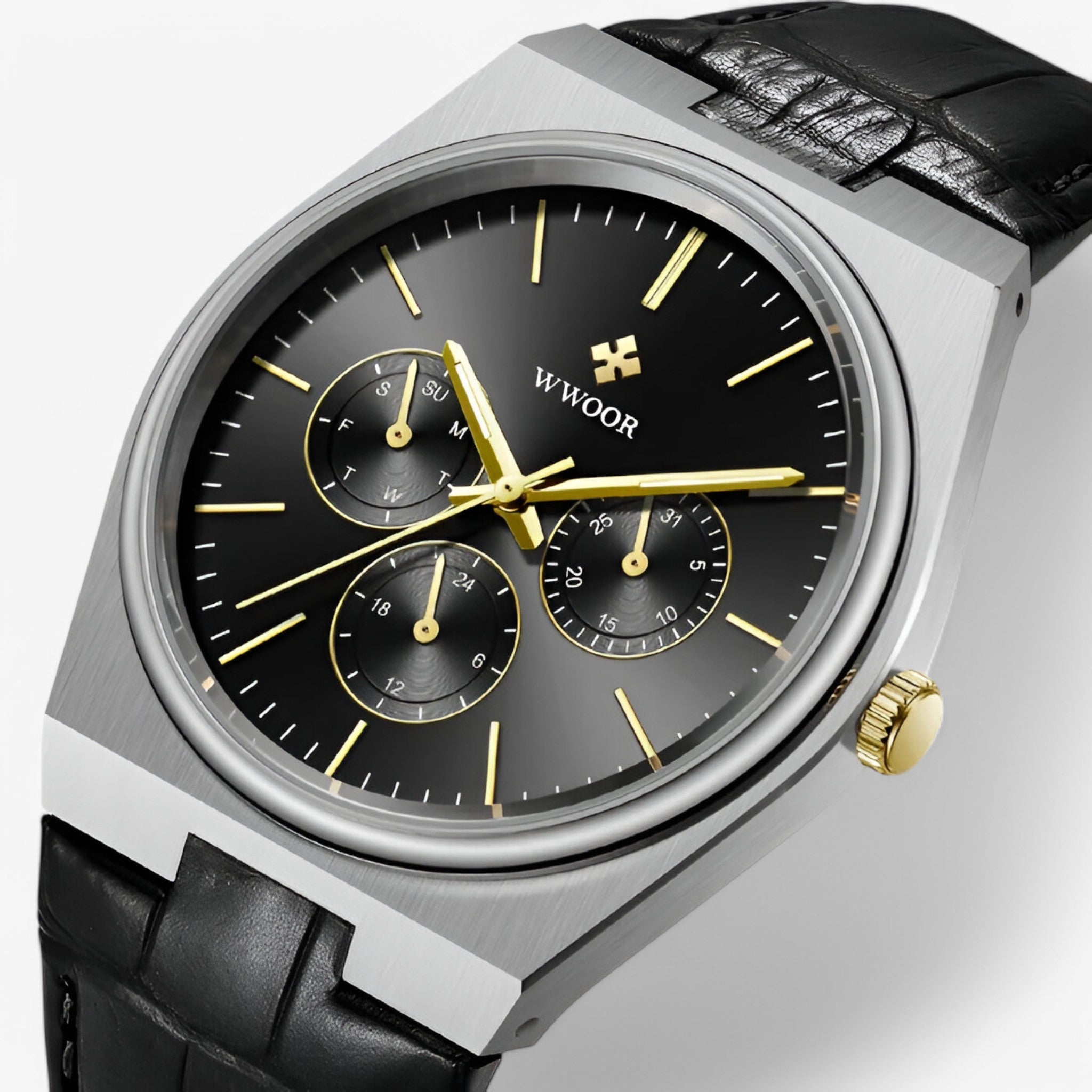 Ronan | Quartz ur lavet af stål med safirglas - - watches - {{ product_tags }
