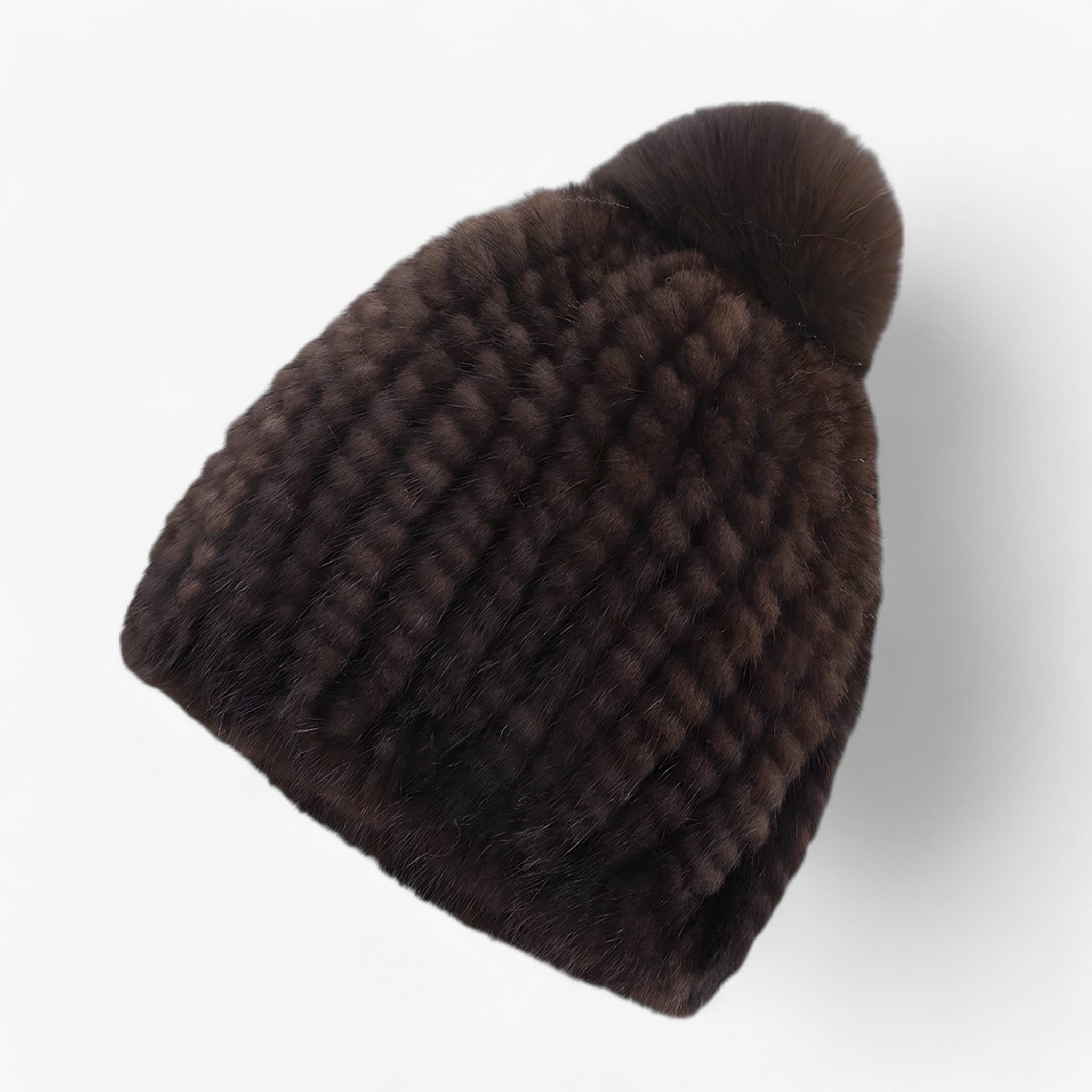 Camille | Luxe Marterbont Hat - Vintervarme & Elegance - Brun Én størrelse - winter - {{ product_tags }