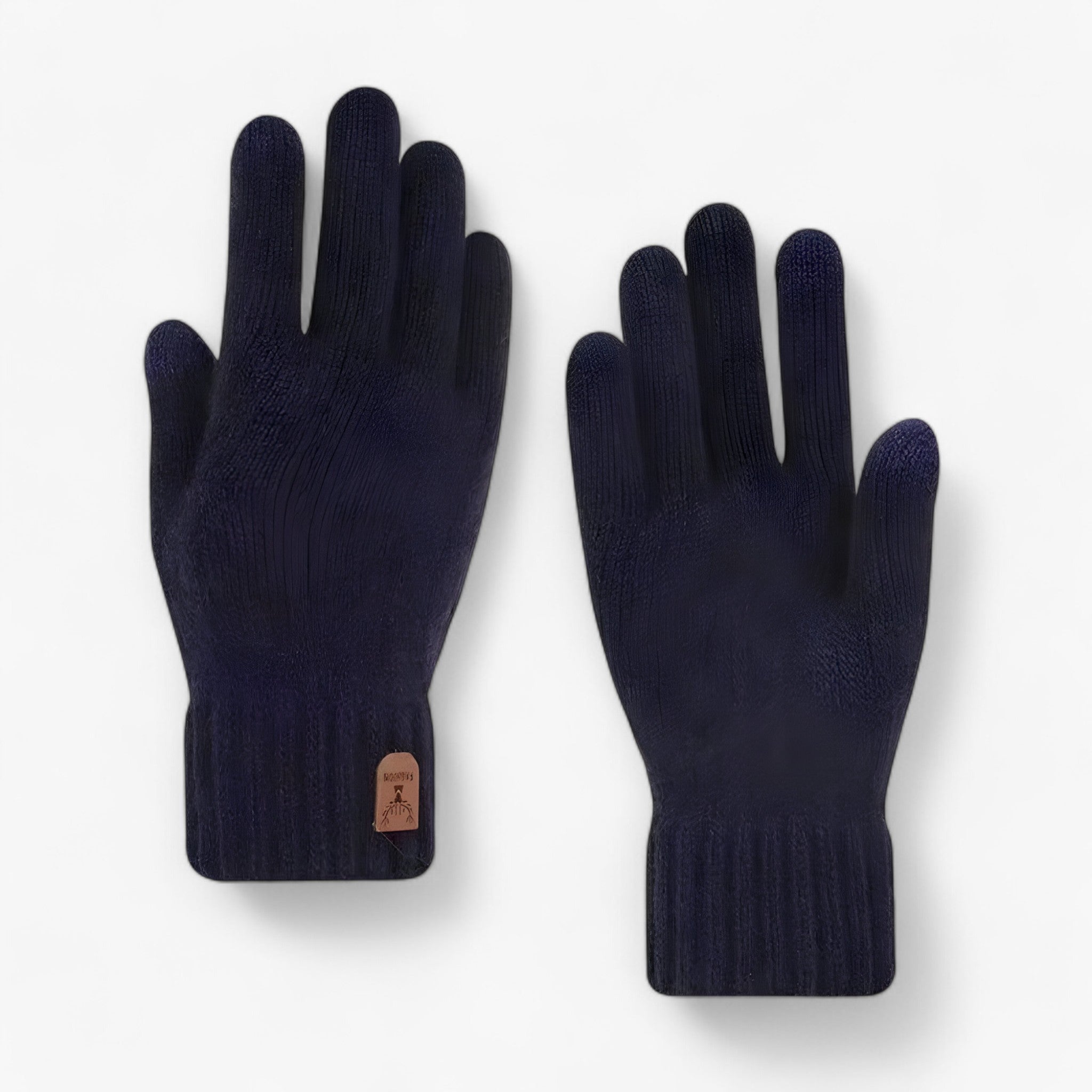 Oliver | Nye Herre Varme Handsker Vinter Touchscreen Plus Fleece - Perfekt til Koldt Vejr - Mørkeblå - winter - {{ product_tags }
