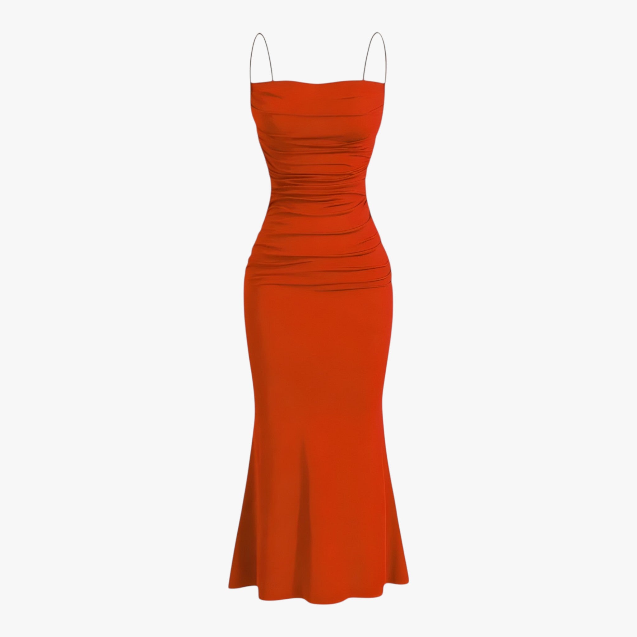 Ophélie | Maxi kjole - Forførelse og naturlig elegance - Rød - women's fashion - {{ product_tags }