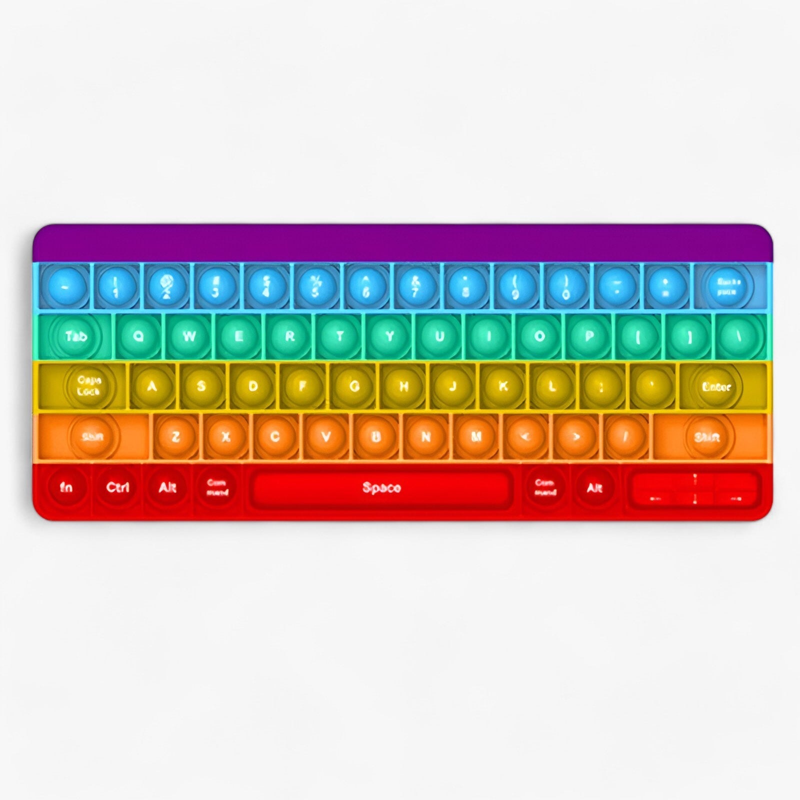 Kyle | Regenbogen Fidget Tastatur - Stressfri Spil Glæde - Regnbue - other - {{ product_tags }