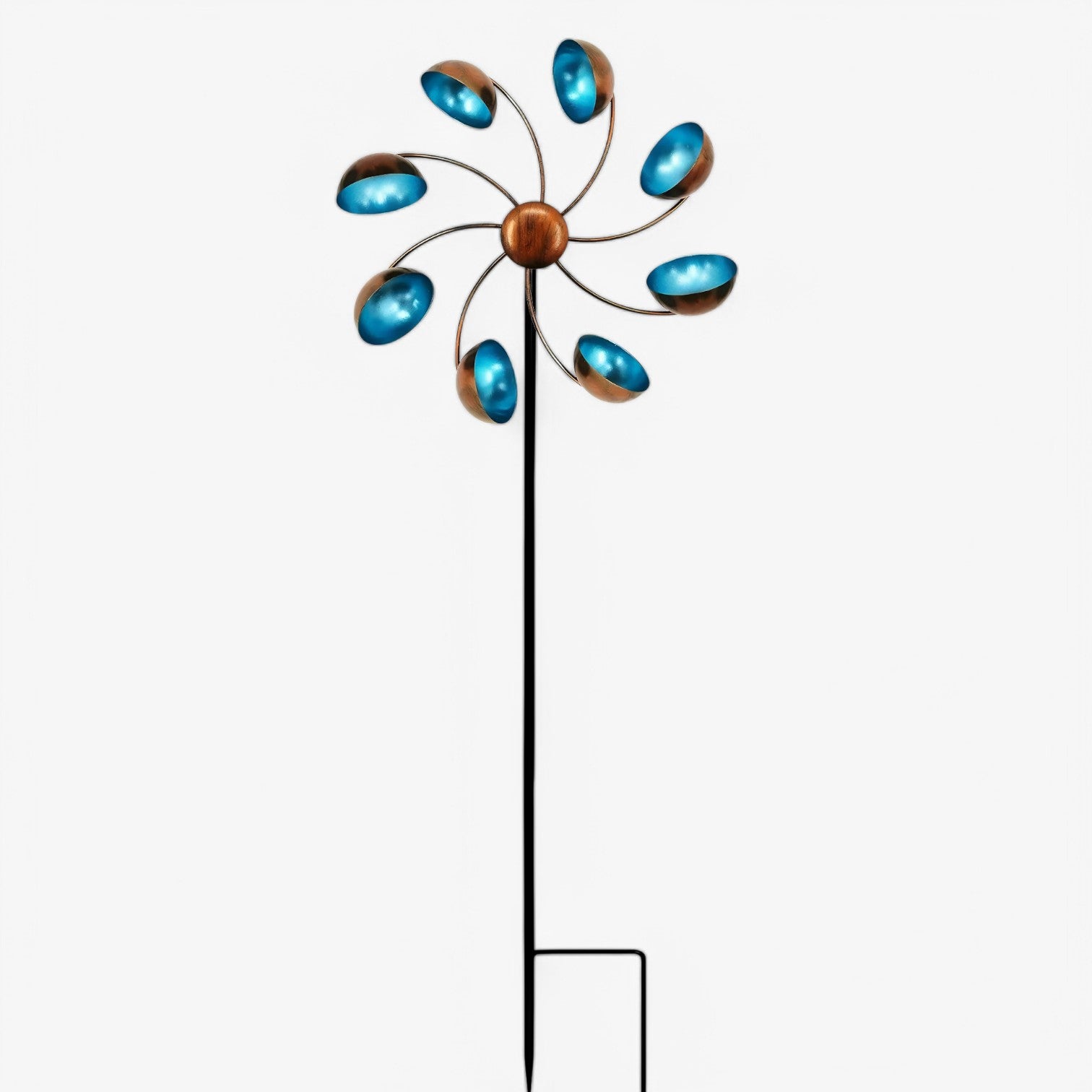 Waylon | Metal Vind Rotator – Betagende Blomster Vindmølle til din Have - 1 middel størrelse - house & garden - {{ product_tags }