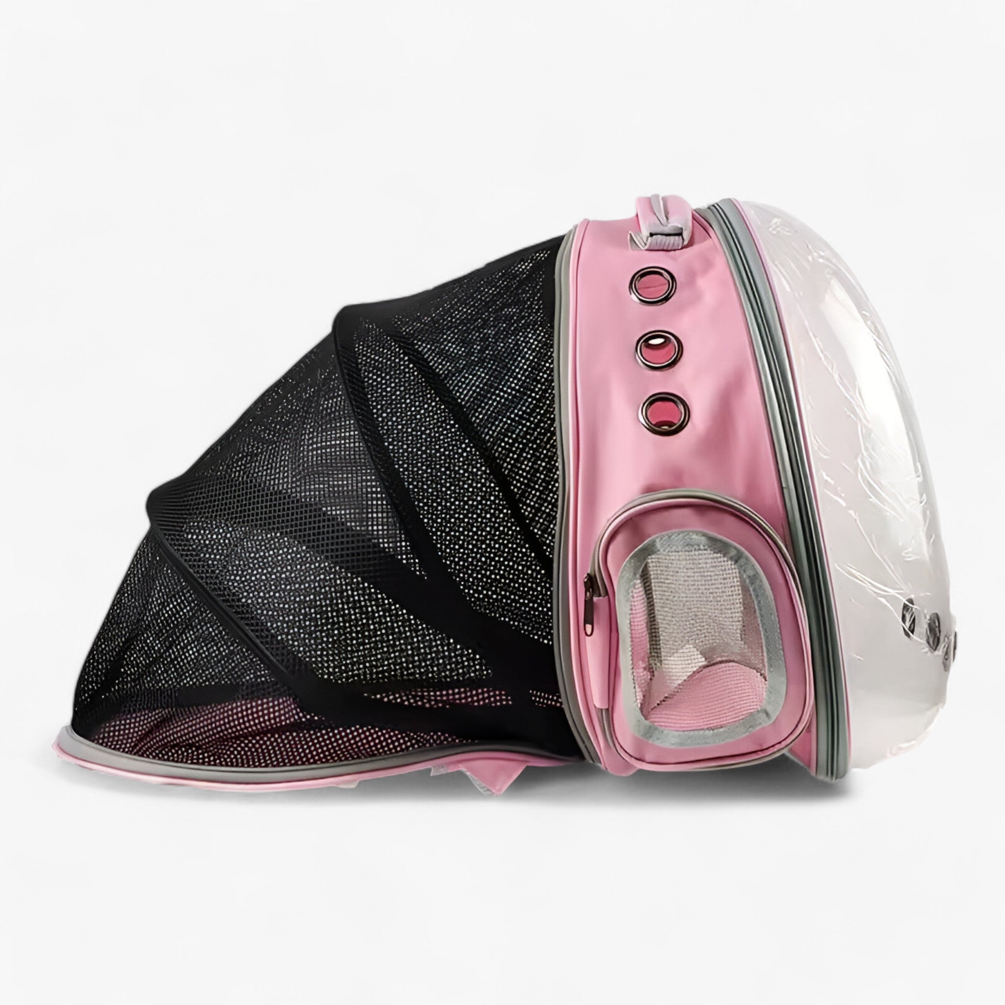 Luna | Rummelig Astronaut-kattenrygsæk med Boblevindue - Rosa - other - {{ product_tags }