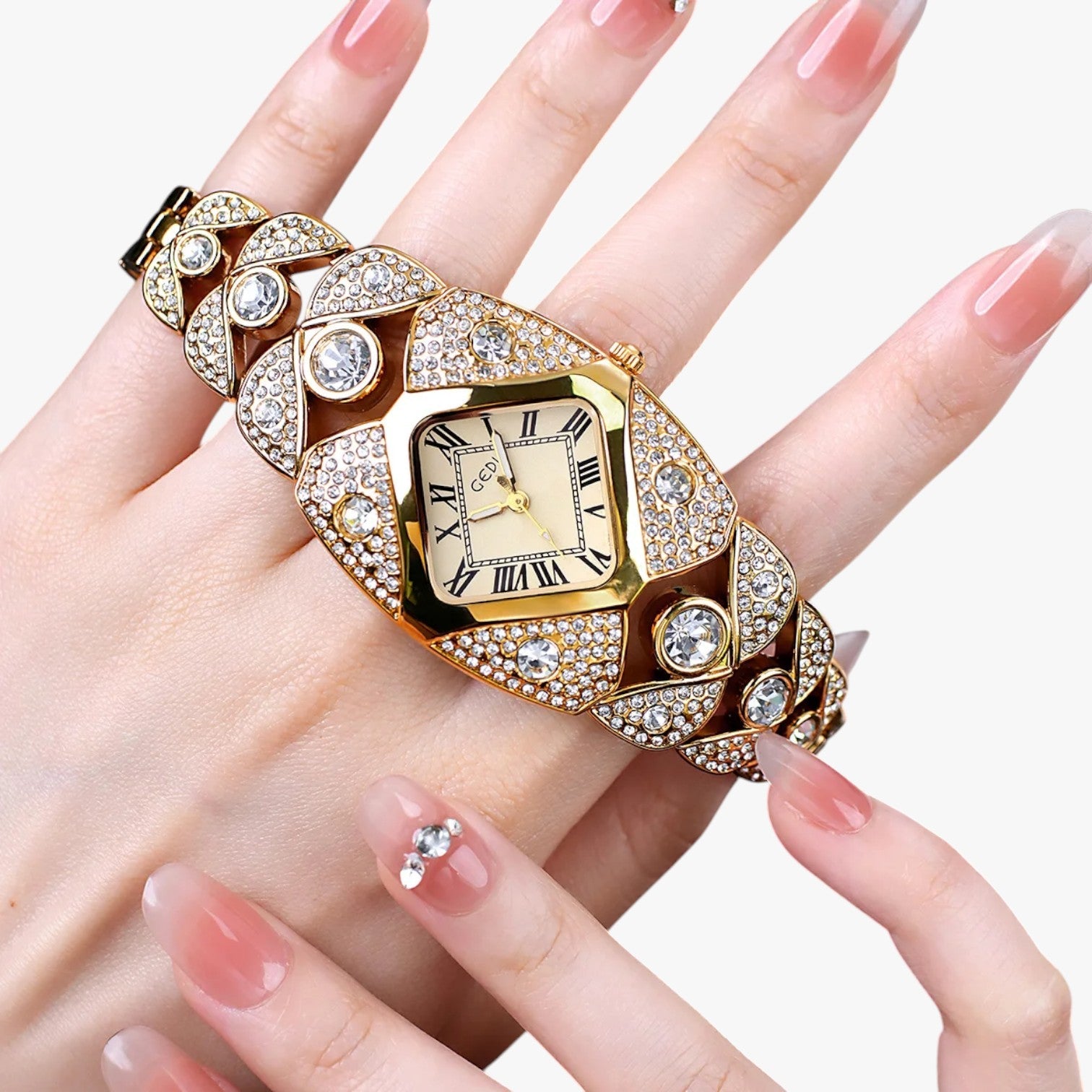 Callie | Dameure 2025 Elegance med Lys, Diamanter og Vandafvisende Design - - Callie | Dameure 2025 Elegance med Lys, Diamanter og Vandafvisende Design - €25 - {{ product_tags }