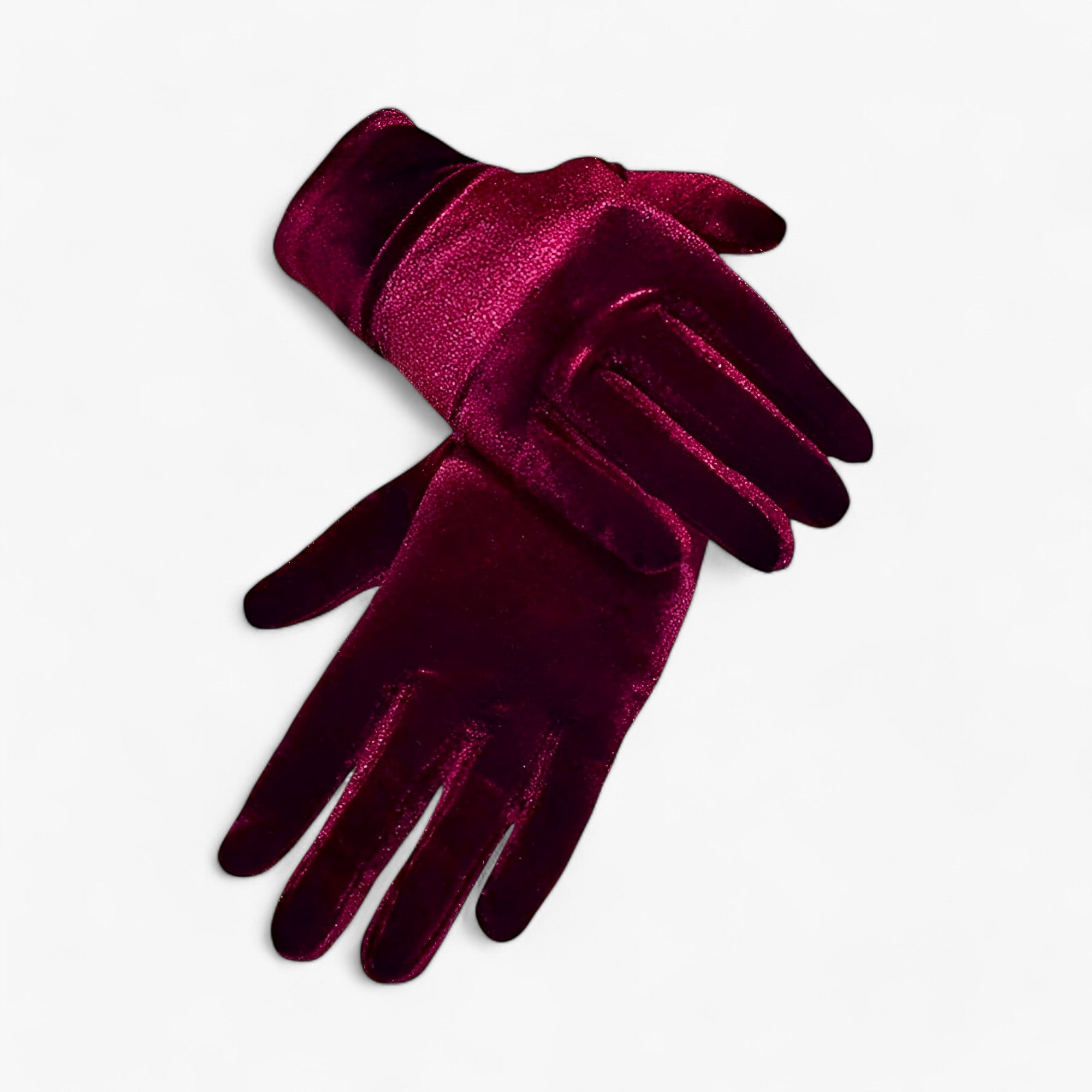 Sienna | Vinterhandsker i fløjl - Blød og komfortabel beskyttelse for alle fingre - Bordeaux En størrelse - winter - {{ product_tags }
