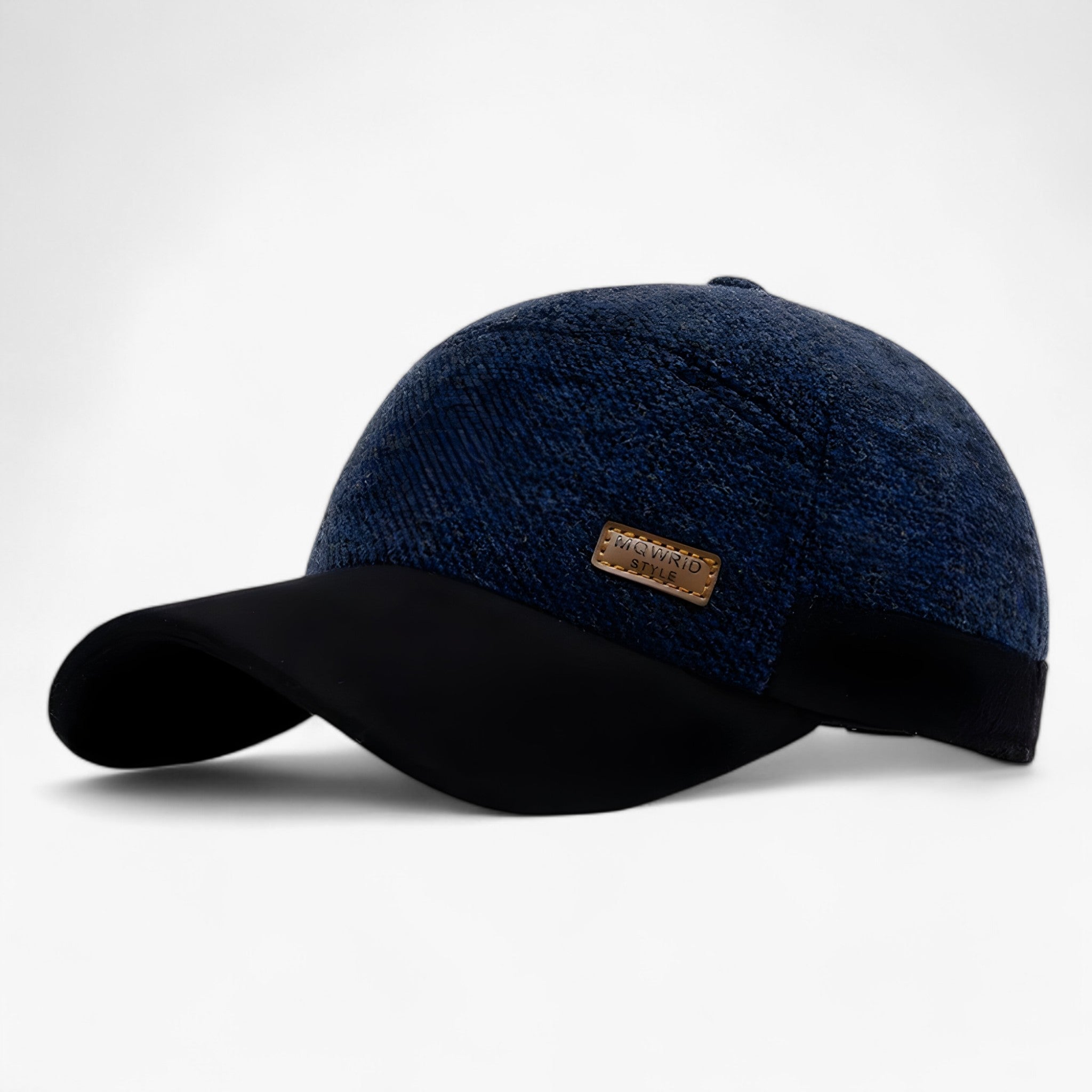 Max | Vintage Baseballcap - Stilet Varm og Ørebeskyttelse - Blå 56-61cm - winter - {{ product_tags }