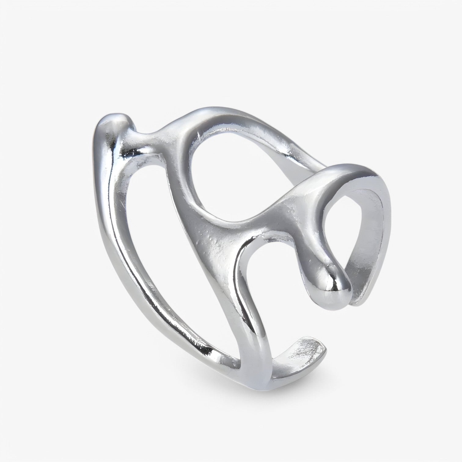 Hilma | Vintage Sølvring – Elegant, Justerbar & Iøjnefaldende - - women's fashion - {{ product_tags }
