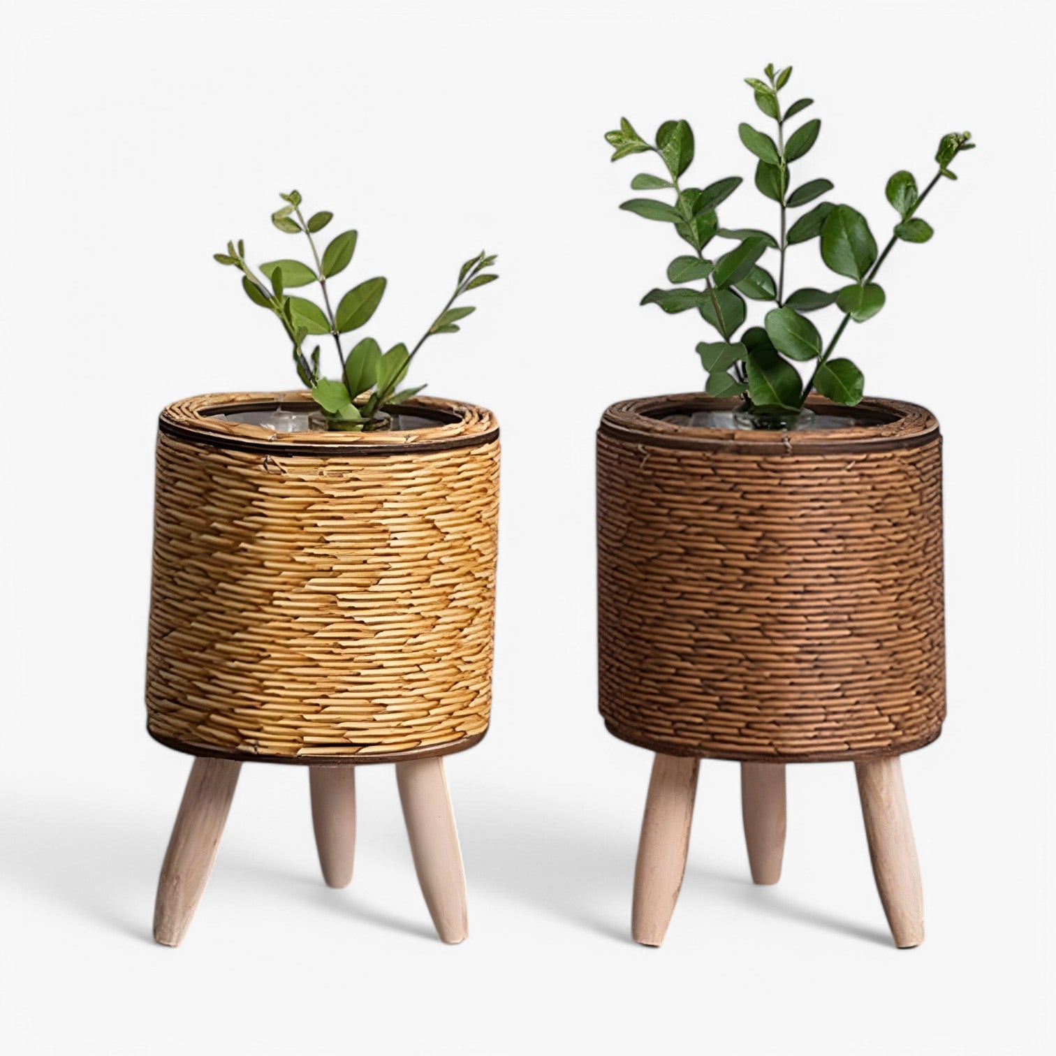 Kosta | Rotan Blomsterkrukke – Stilet Kraft til Dine Planter - - house & garden - {{ product_tags }