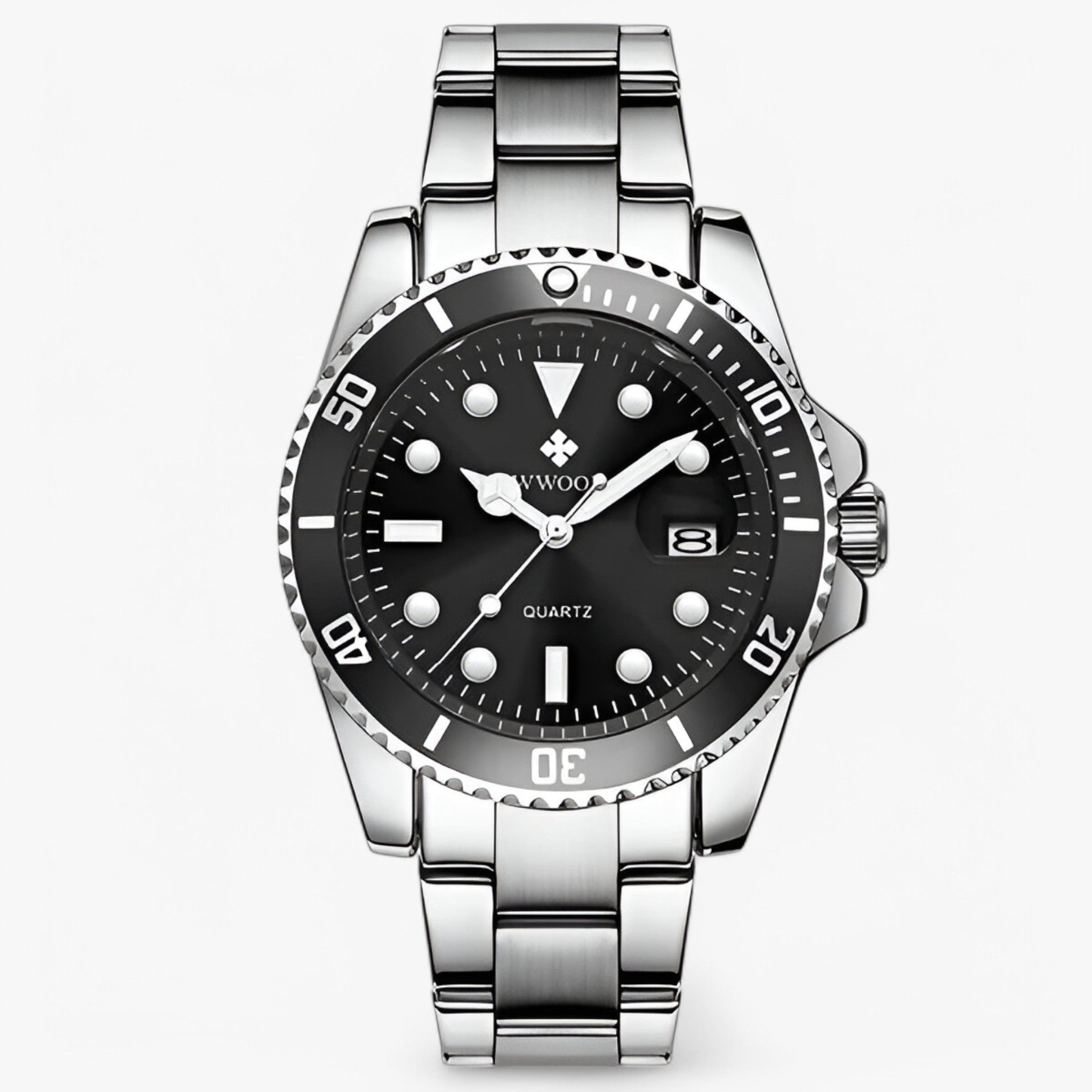 Leo | Luksus vandtæt dykkerur - Sort - watches - {{ product_tags }