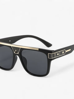 Samuel | Vintage Aviator Solbriller med Stel