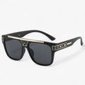 Samuel | Vintage Aviator Solbriller med Stel
