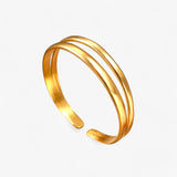 Kaia | Simple Two-Layer Bracelet - Adjustable Elegance for All Occasions