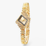 Allegra | Quartz women's watch with crystals and diamond bracelet