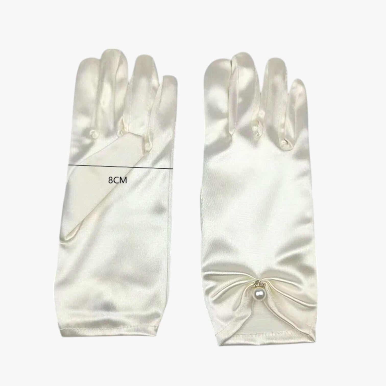 Leila | Elegante satinhandsker med perler, perfekte til ceremonier og særlige lejligheder - - Leila | Elegante satinhandsker med perler, perfekte til ceremonier og særlige lejligheder - €25 - {{ product_tags }
