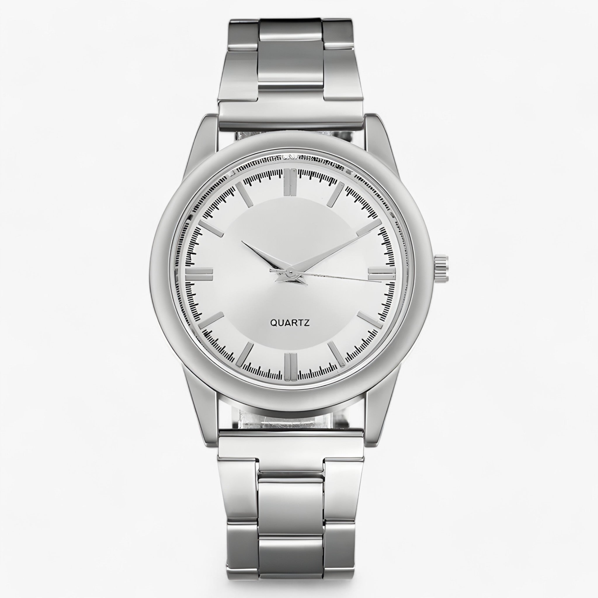 Noah | Klassisk Kvarts - Tidøst & Alsidig - Sølv Hvid - watches - {{ product_tags }