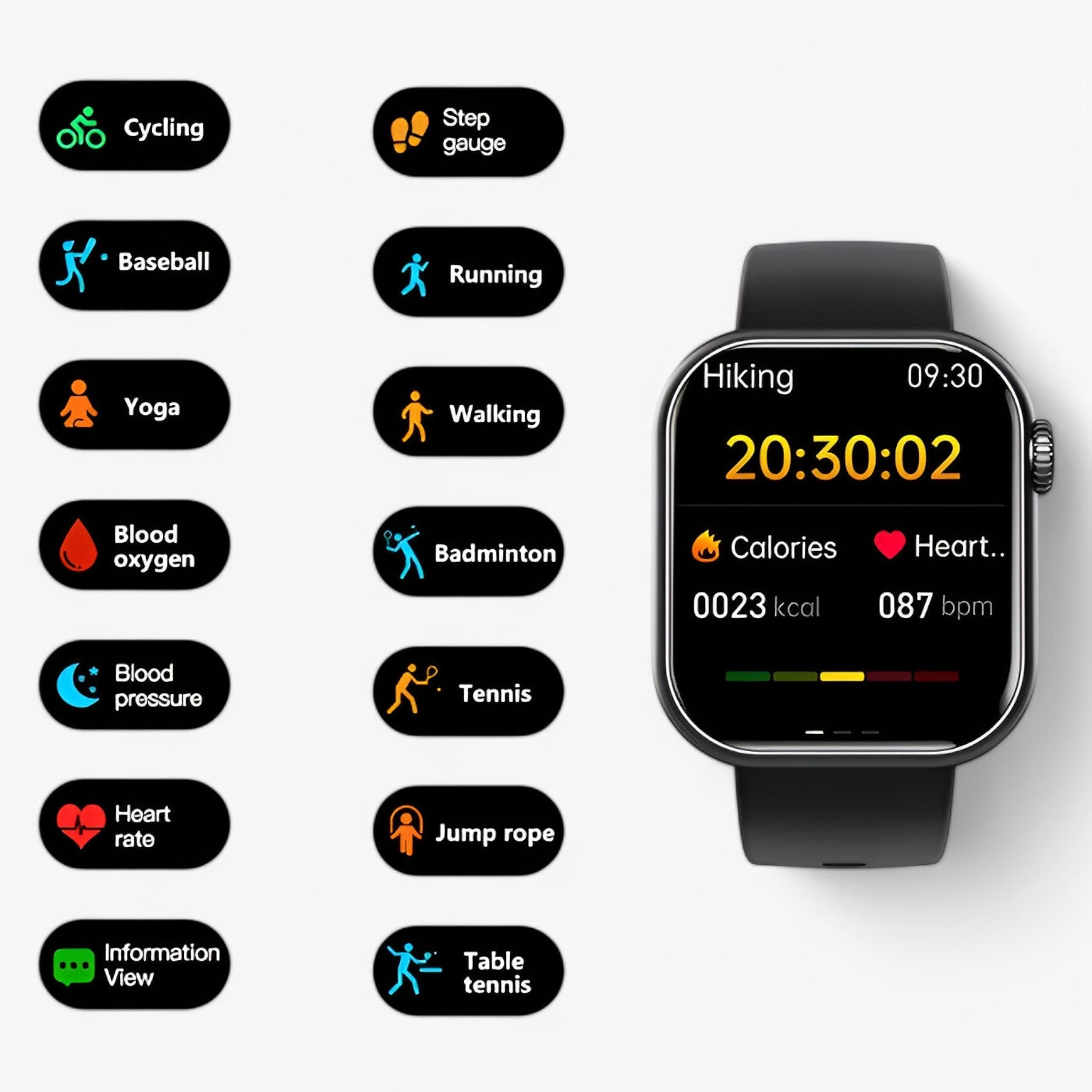 Clement | Avanceret Sports Smartwatch - - watches - {{ product_tags }