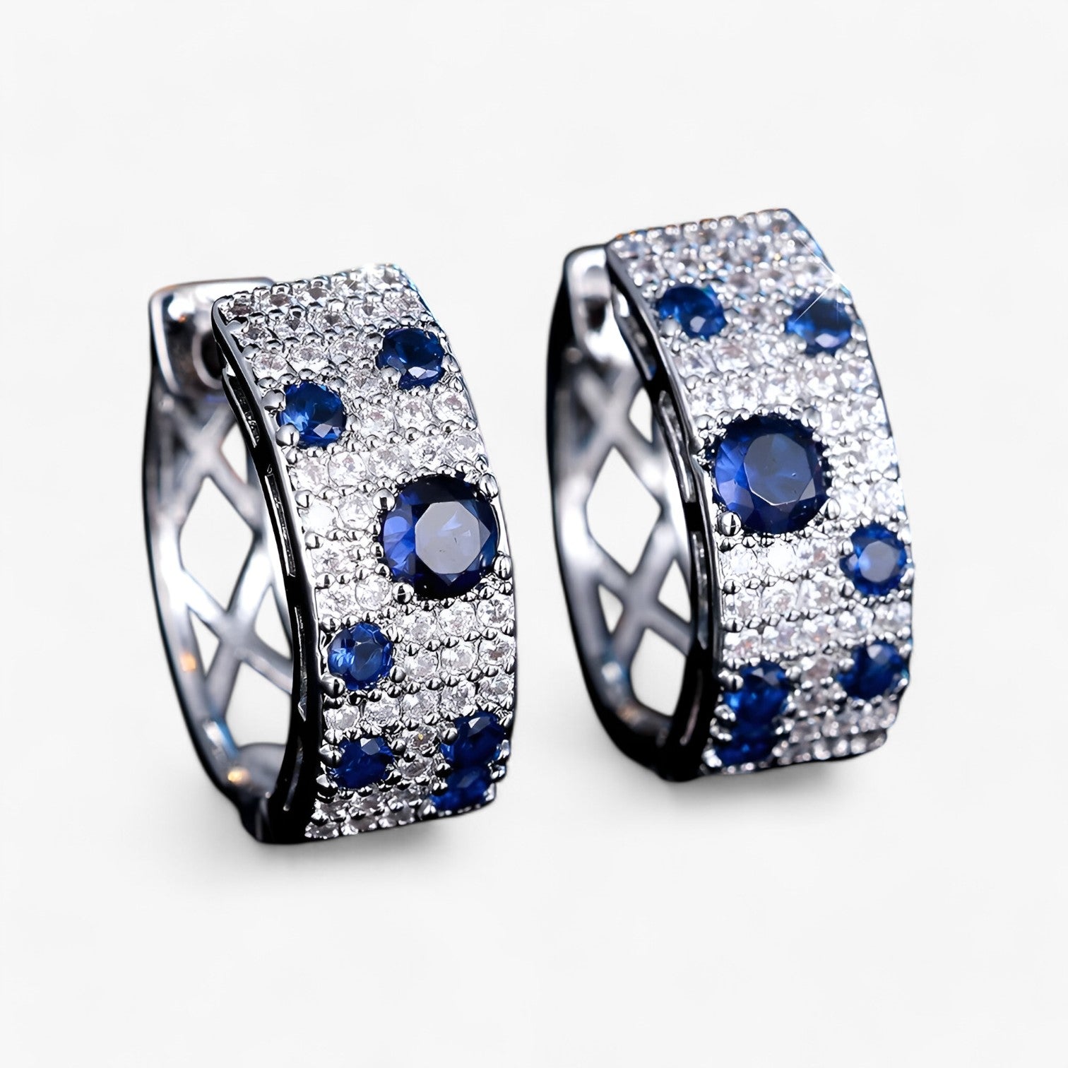 Rosalie | Elegante gyldne zirkon øreringe – Stilfuld glans til kvinder - - women's fashion - {{ product_tags }