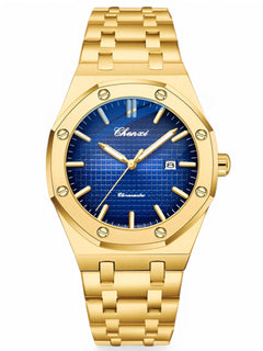 Caleb | Tidløst Elegant Guld Quartz Ur