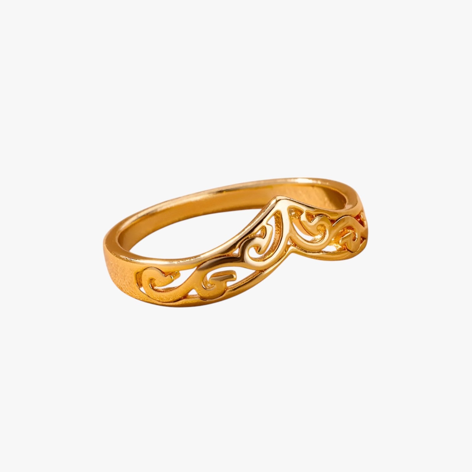 Brianna | Elegant guld ring – Stilfuld glans til enhver lejlighed - - other - {{ product_tags }