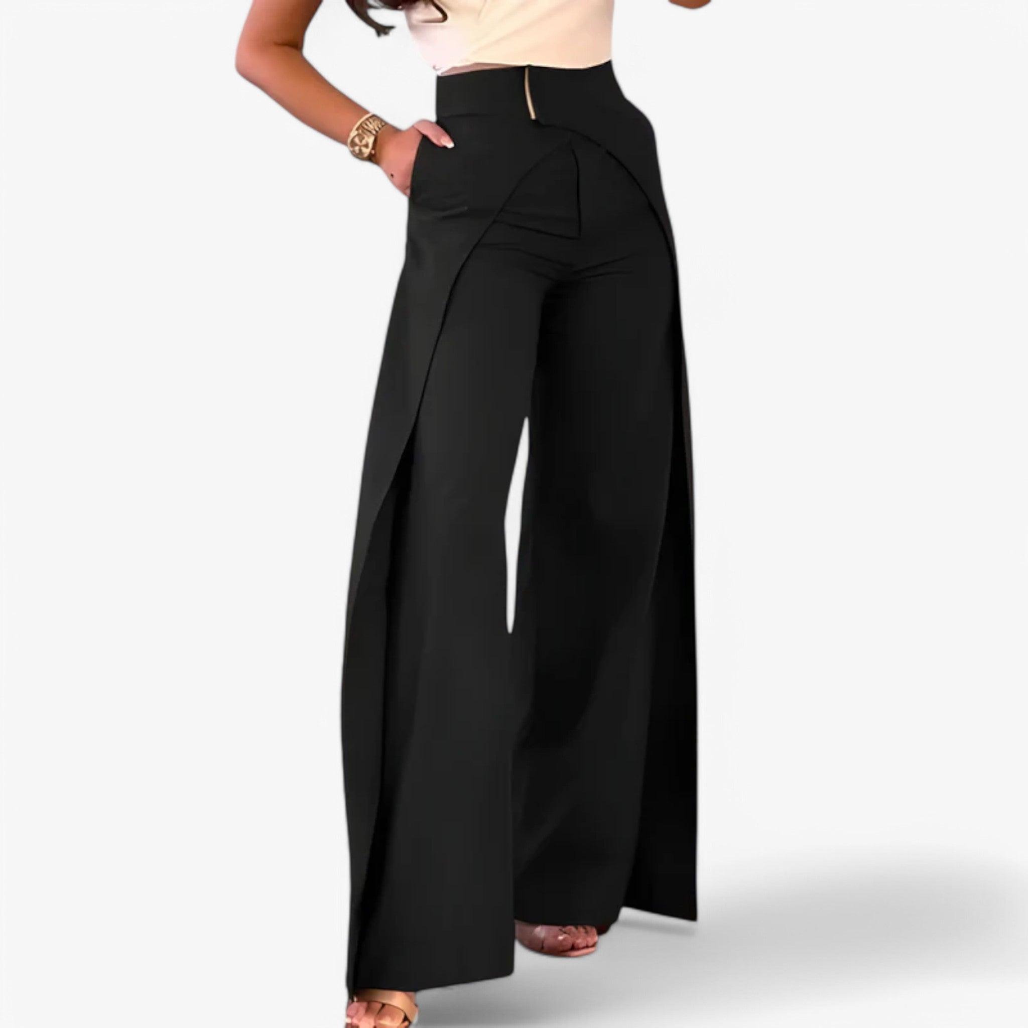 Emma | Damebukser - Høj talje og komfort - Sort - women's fashion - {{ product_tags }