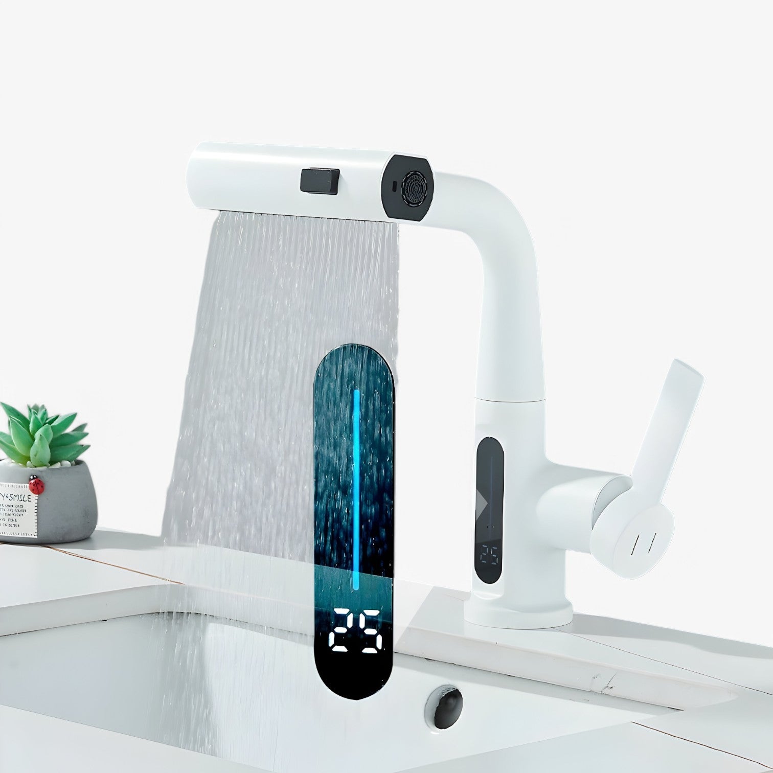 Kirkan | Vandhaner – Digital temperatur & udtrækkelig vandfaldsudløb - - house & garden - {{ product_tags }