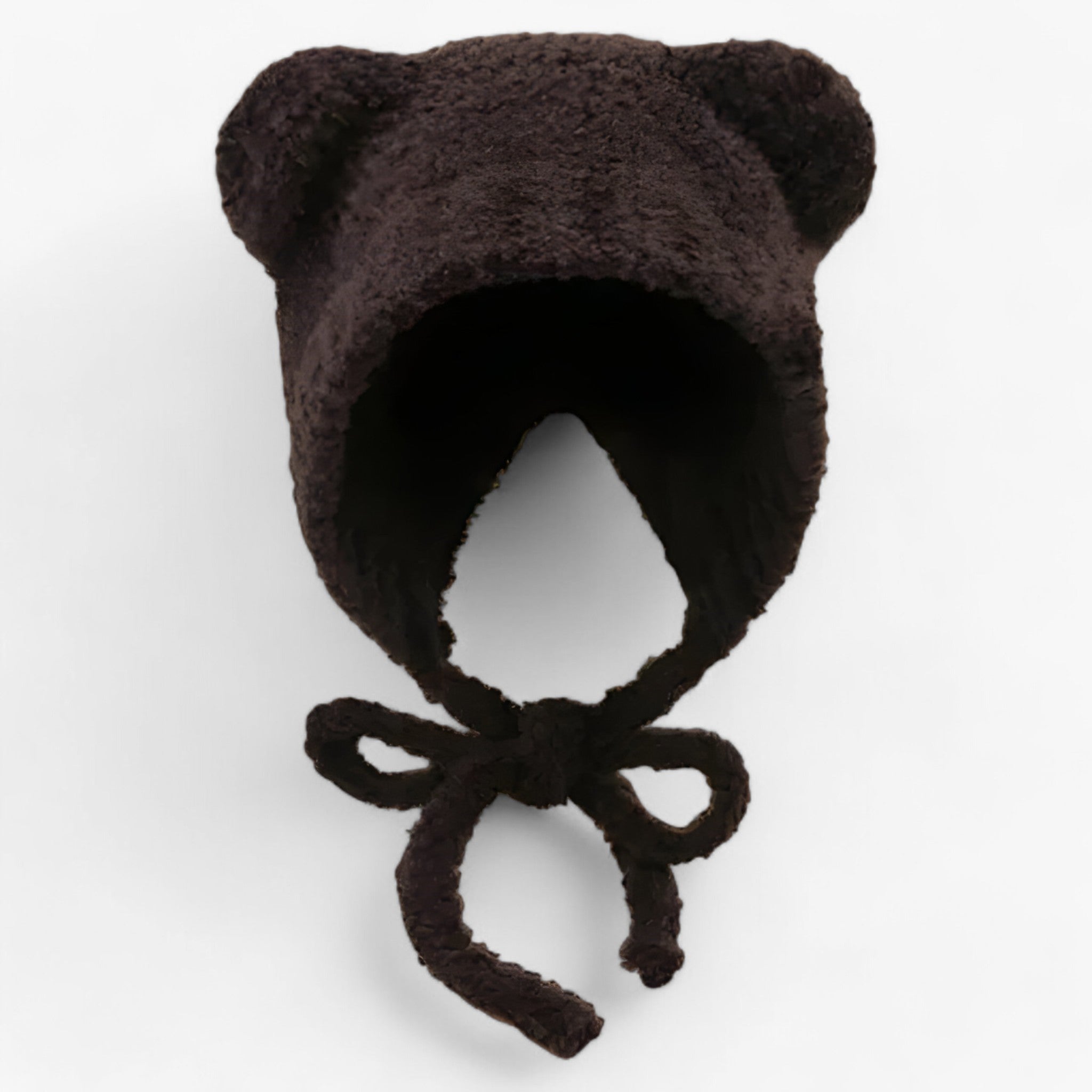 Yumi | Varme Læder-Uld Hue - Trendy & Komfortabel - Brun 56-58cm - winter - {{ product_tags }