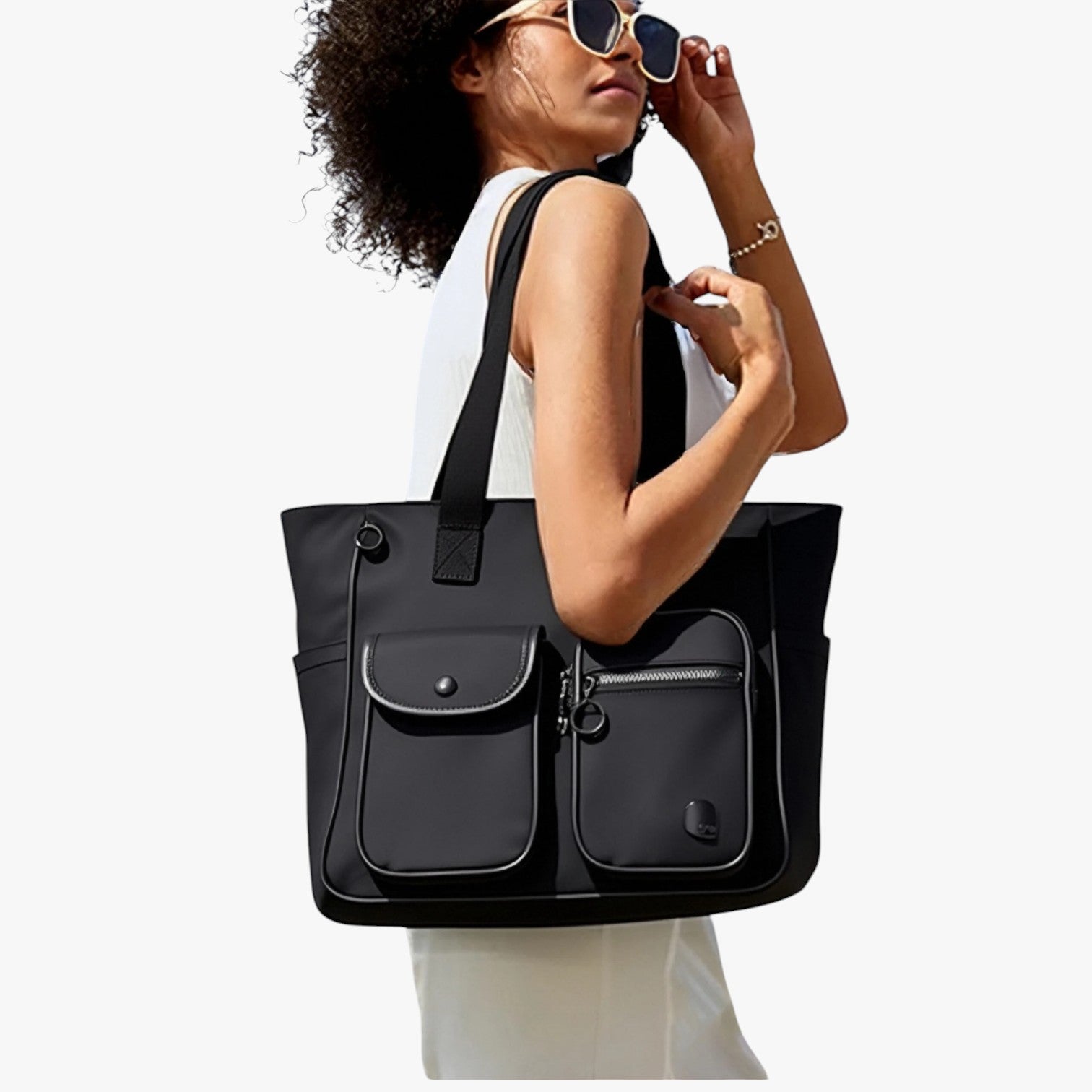 Eloise | AJI 2025 Bæredygtig Tote-Taske til Damer Let, Vandafvisende og Rummelig - - Eloise | AJI 2025 Bæredygtig Tote-Taske til Damer Let, Vandafvisende og Rummelig - €25 - {{ product_tags }