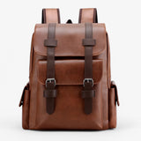 Mikael | Sleek PU leather backpack - Spacious and comfortable
