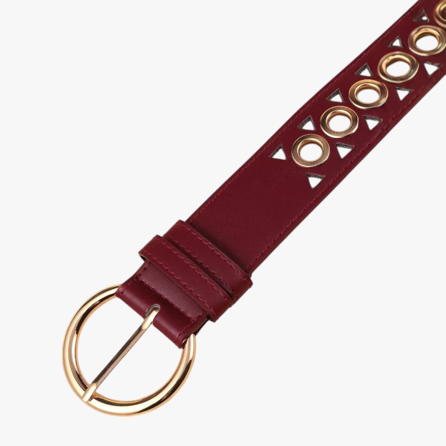 Emelia | Falsk læder punk med spikeknap Y2K - - Emelia | Falsk læder punk med spikeknap Y2K - €25 - {{ product_tags }