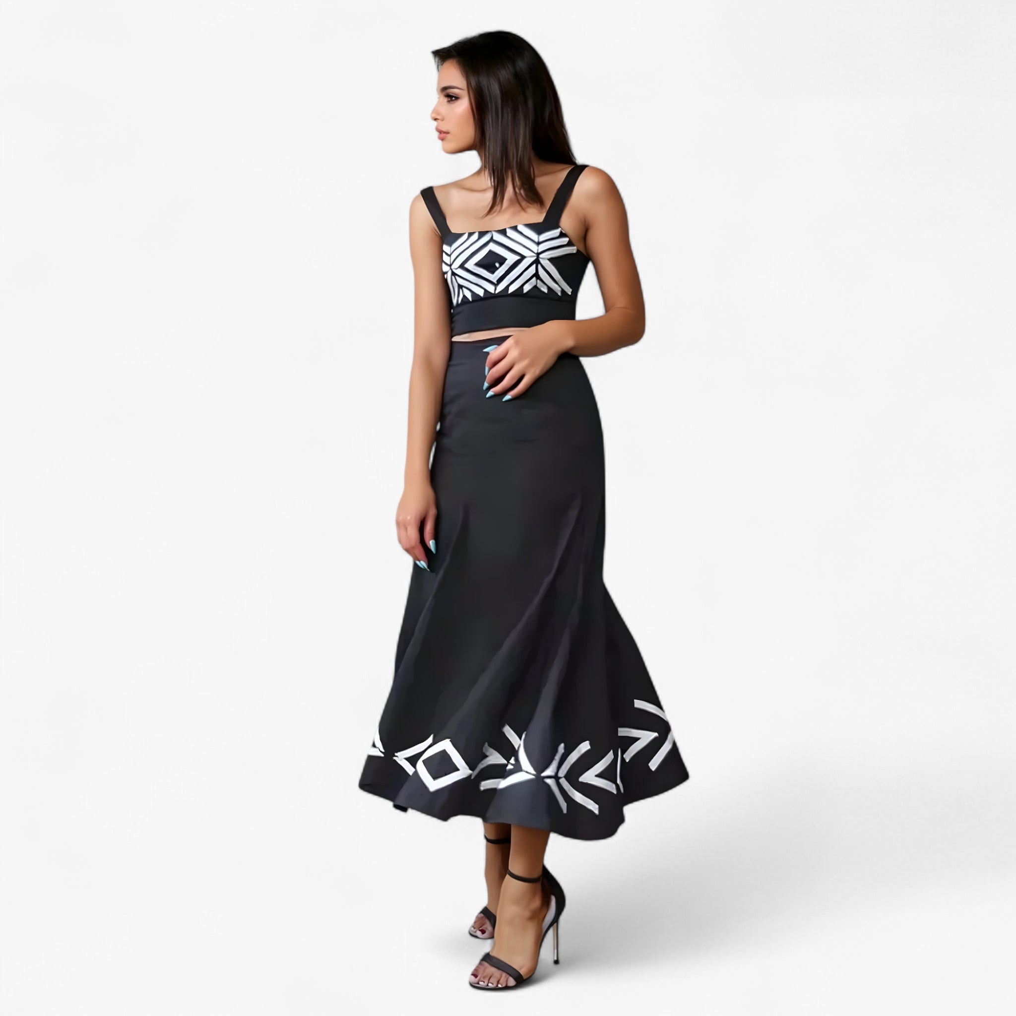 Crisha - Completo Nederdel og Top - - women's fashion - {{ product_tags }