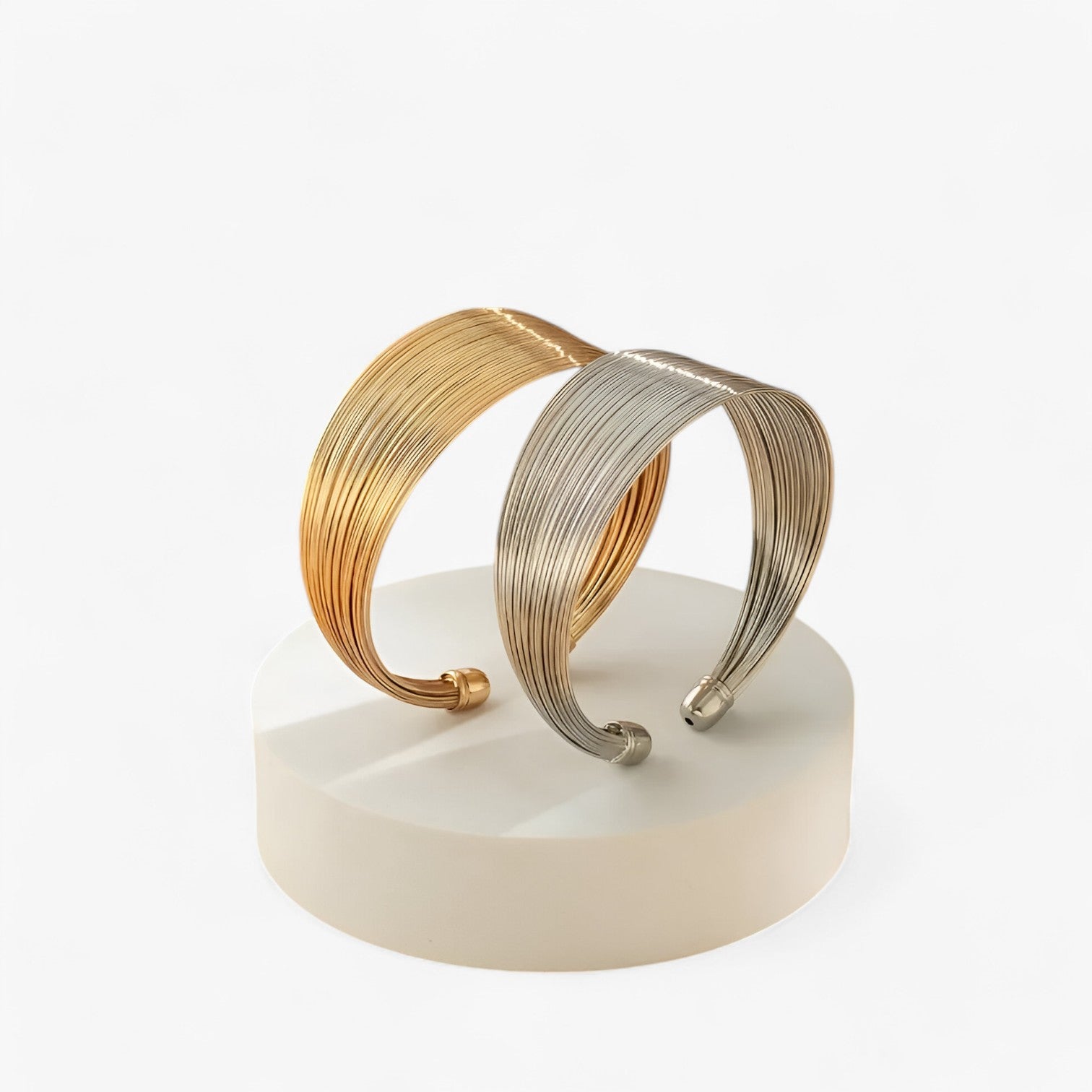 Hana | Multi-lags Vintage Guld Cuff Armbånd – Justerbart Armbånd til Kvinder - - women's fashion - {{ product_tags }
