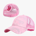 Blaire | Cappello Estivo Mimetico con Rete e Chignon