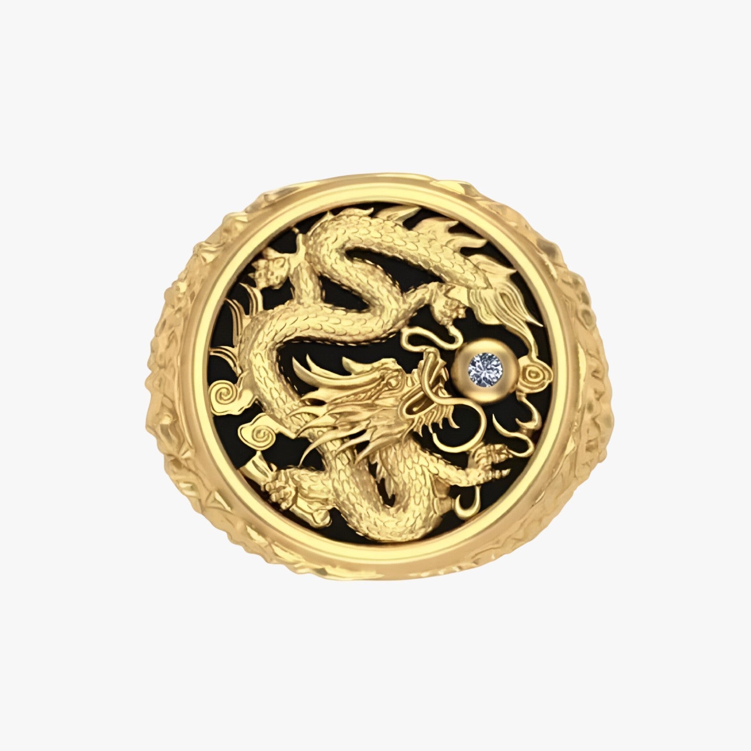 Seth | Guld drage ring til mænd – Stærk blikfang med symbolsk kraft - - watches - {{ product_tags }