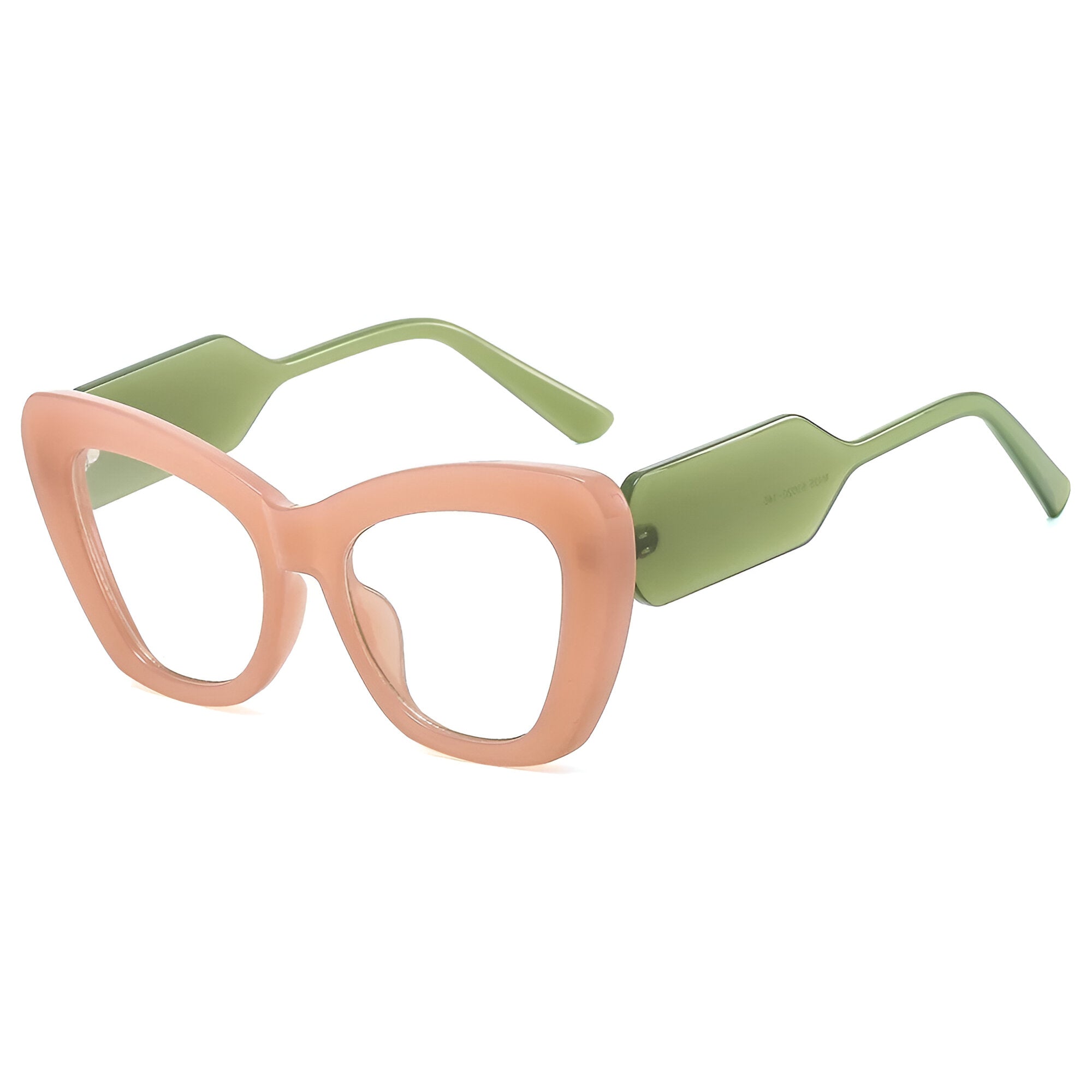 Melanie | Oversized katteøje solbriller med UV400 beskyttelse - pink som billede - women's fashion - {{ product_tags }