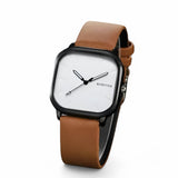 Elias | Quartz watch in PU leather with square dial