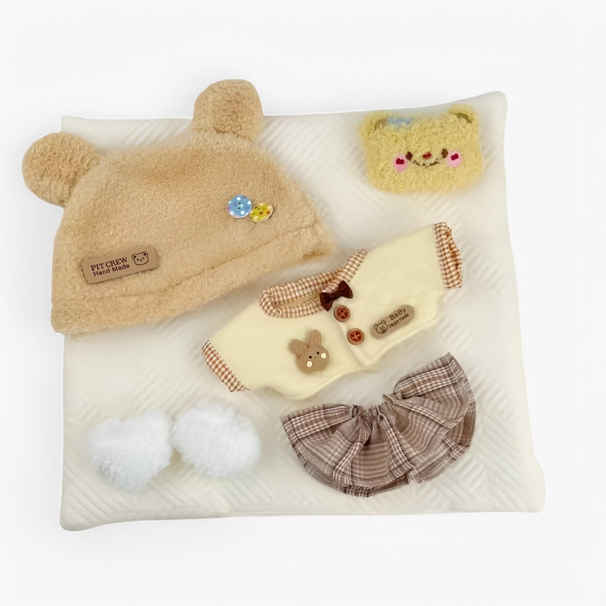 Bonnie | Sød Butter Bear Kanin Udstyrssæt (20 cm) - 1 - baby - {{ product_tags }