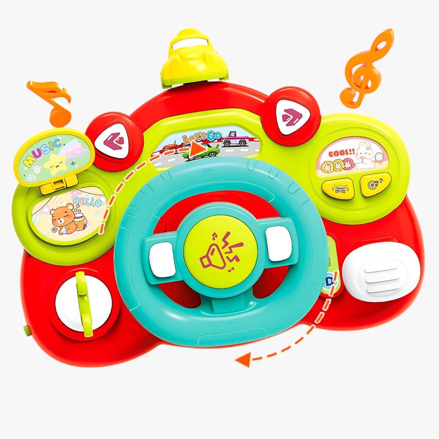 Teo | Interaktivt Rat med Uddannelsesmæssig Legelyst - - baby - {{ product_tags }