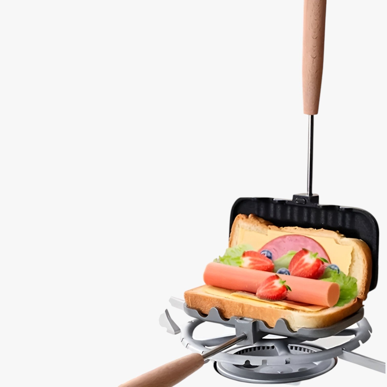 Donie | Dobbelt-side anti-klæbende sandwichpande – Perfekt toast - - house & garden - {{ product_tags }
