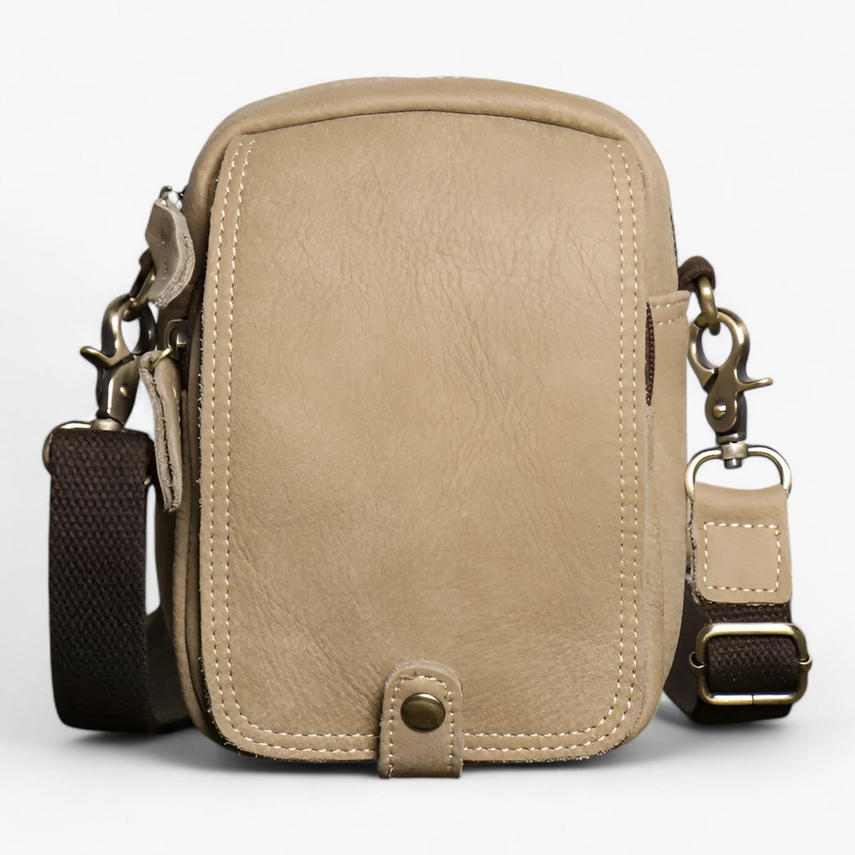 Let Retro Oksekindsskind Pendlertaske